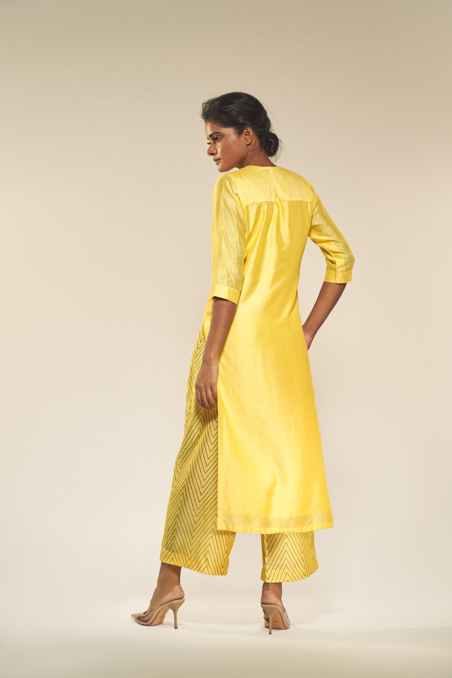 Yellow Chevron Pants - B E N N C H