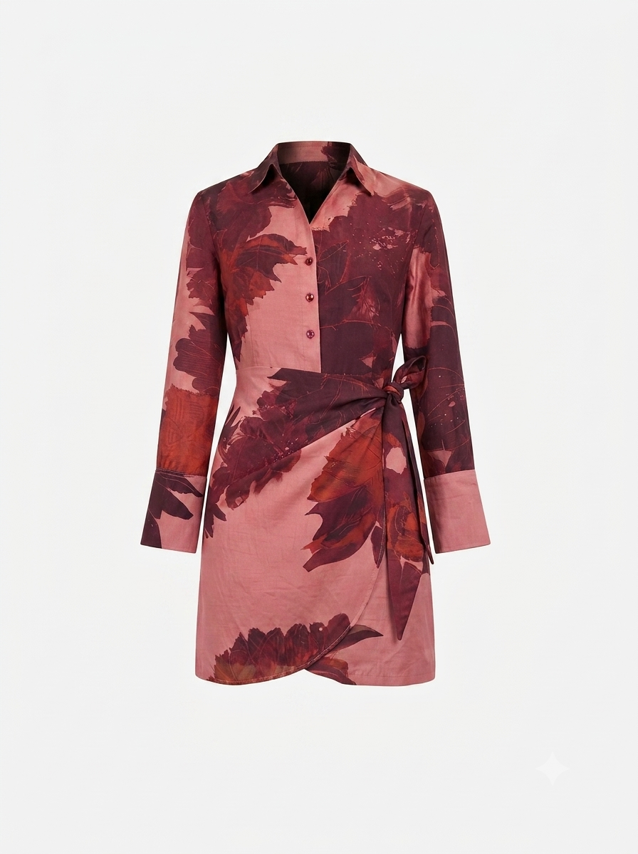 Navy Protea Dress-BENNCH