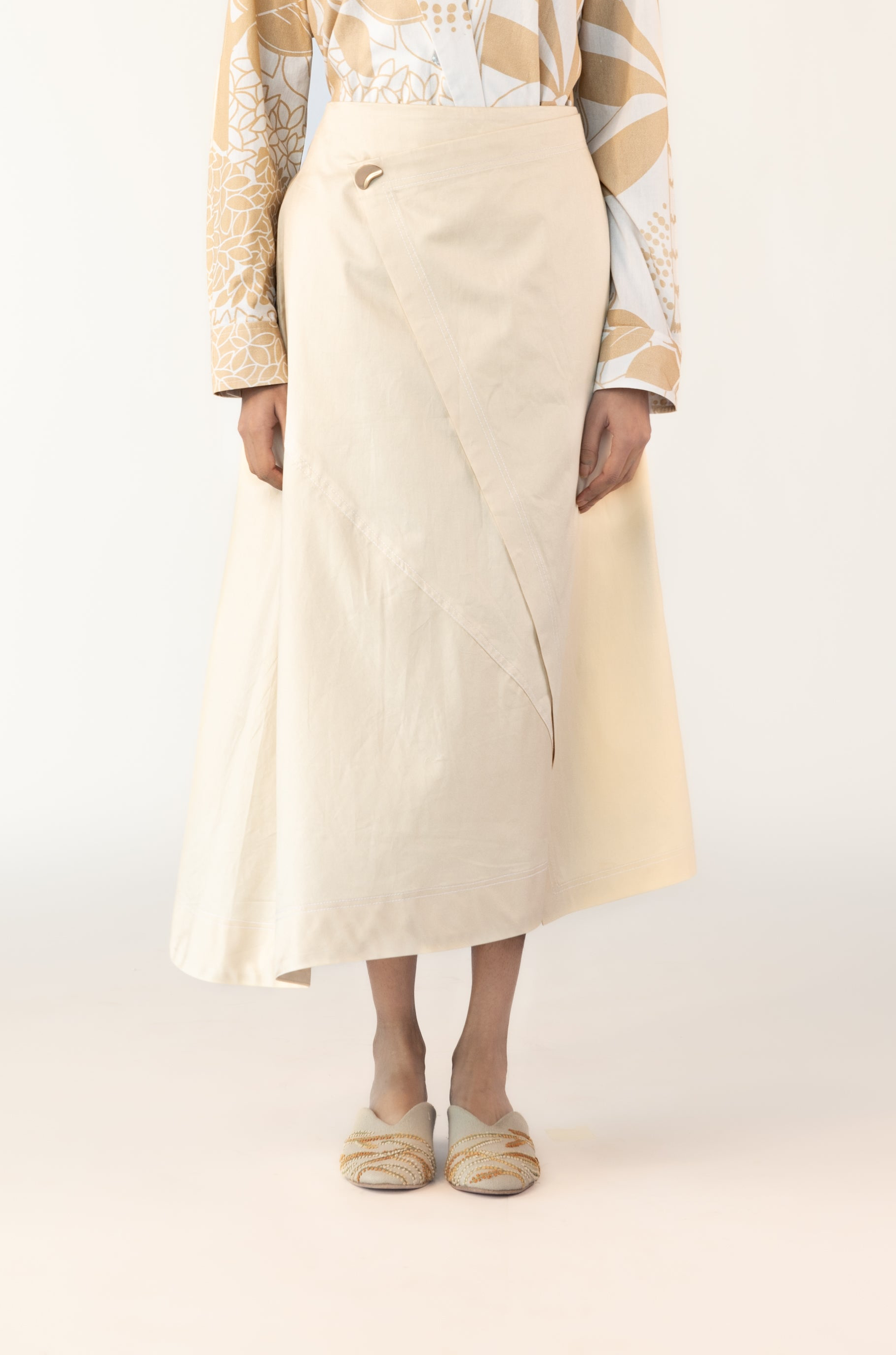 Parchment Skirt-BENNCH