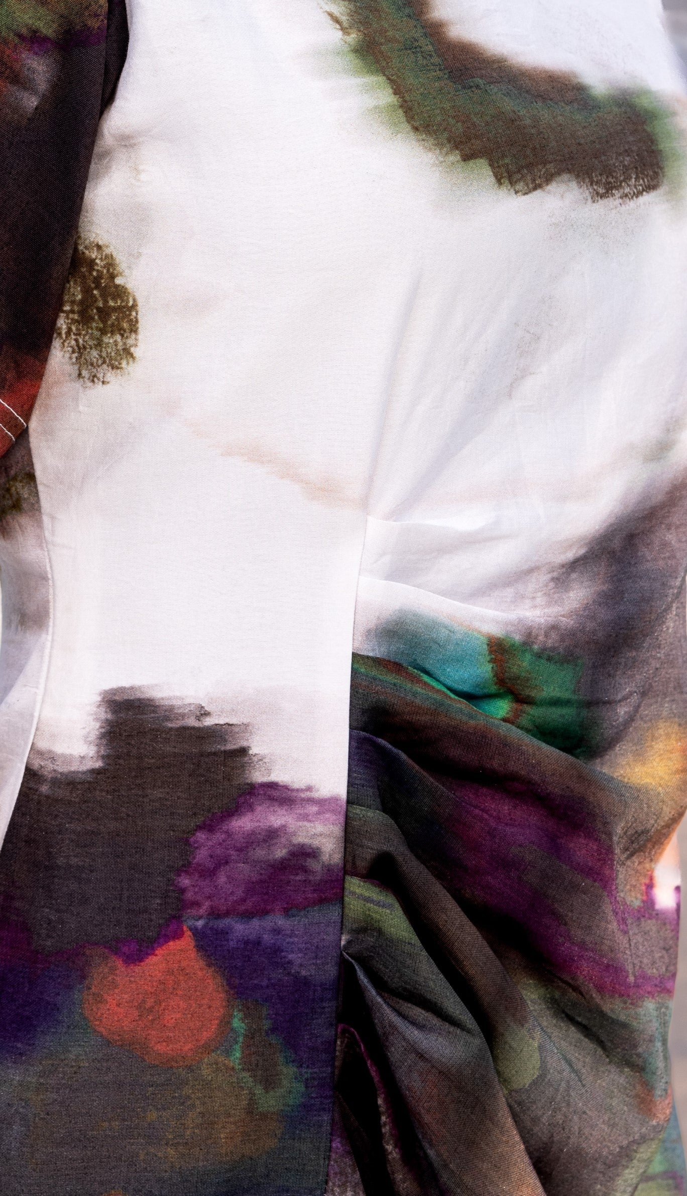 Rain Draped Dress-BENNCH