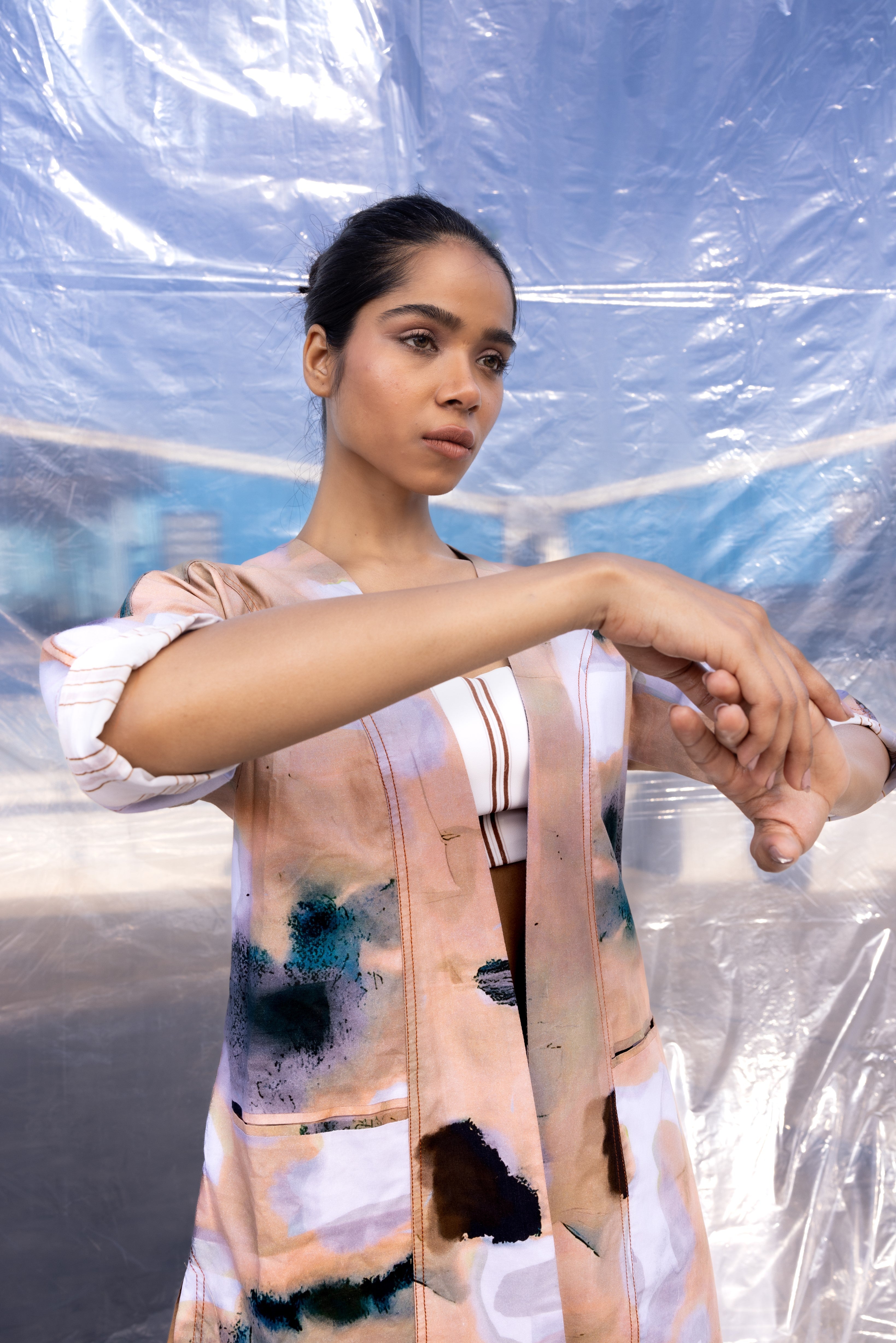 Tile Overlay Jacket-BENNCH