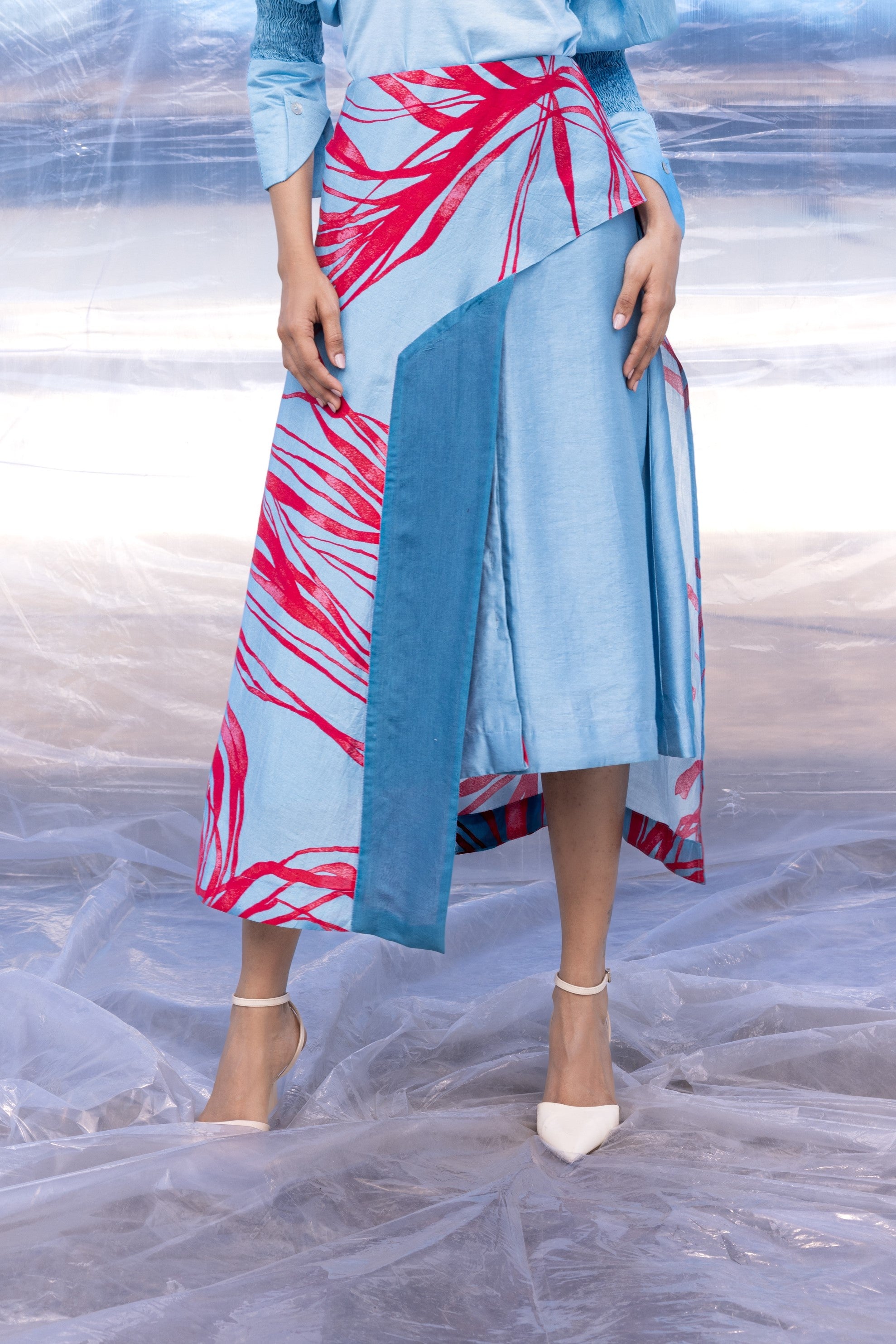 Side Overlay Skirt-BENNCH