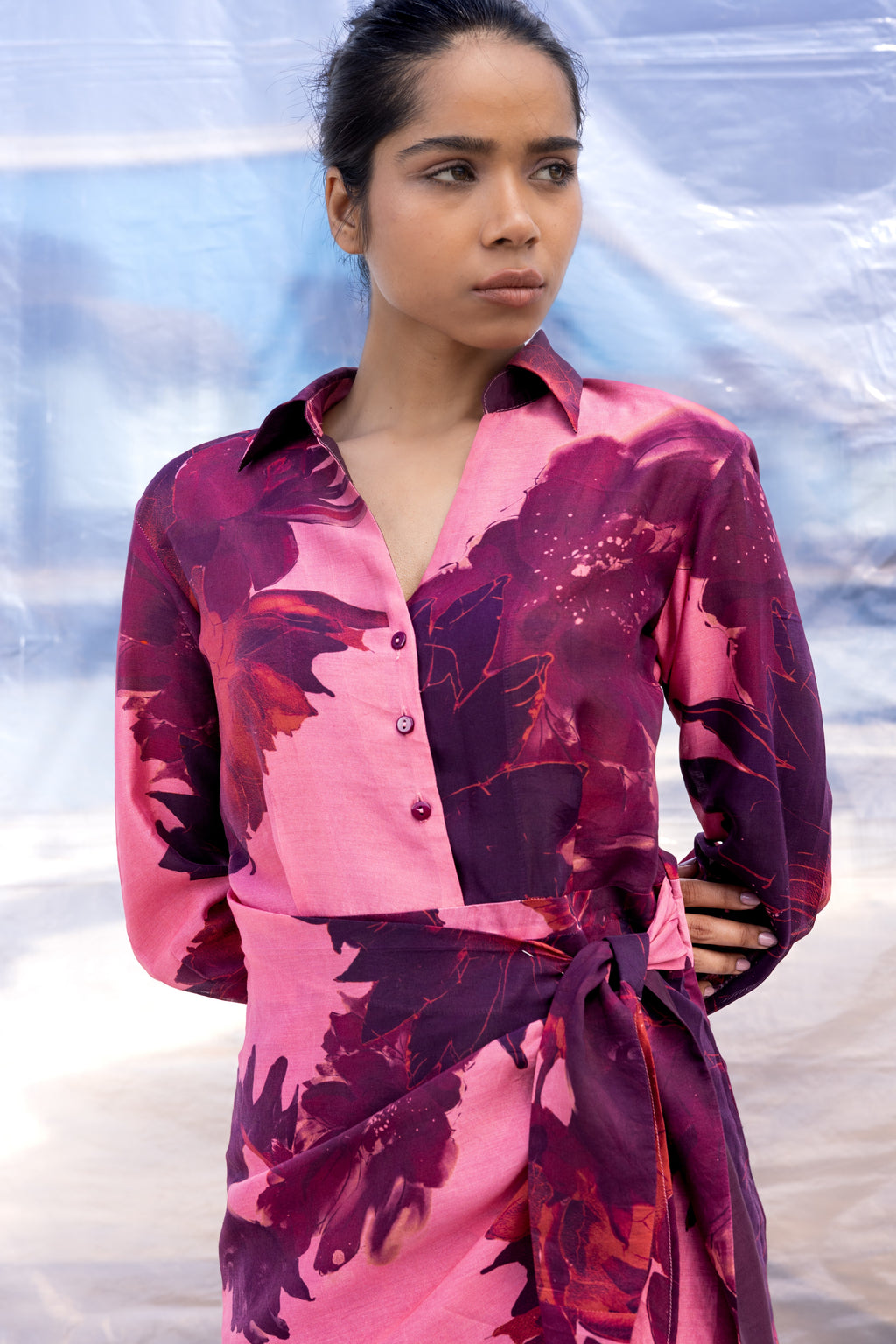 Dahlia Wrap Dress-BENNCH