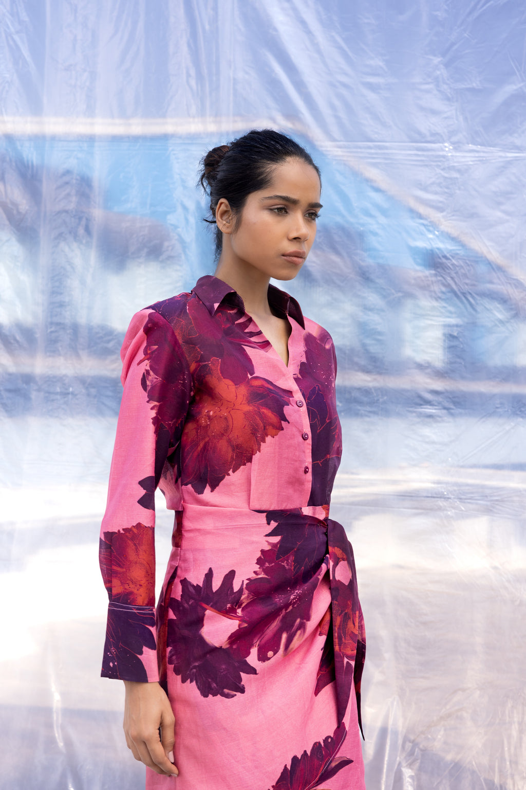 Dahlia Wrap Dress-BENNCH