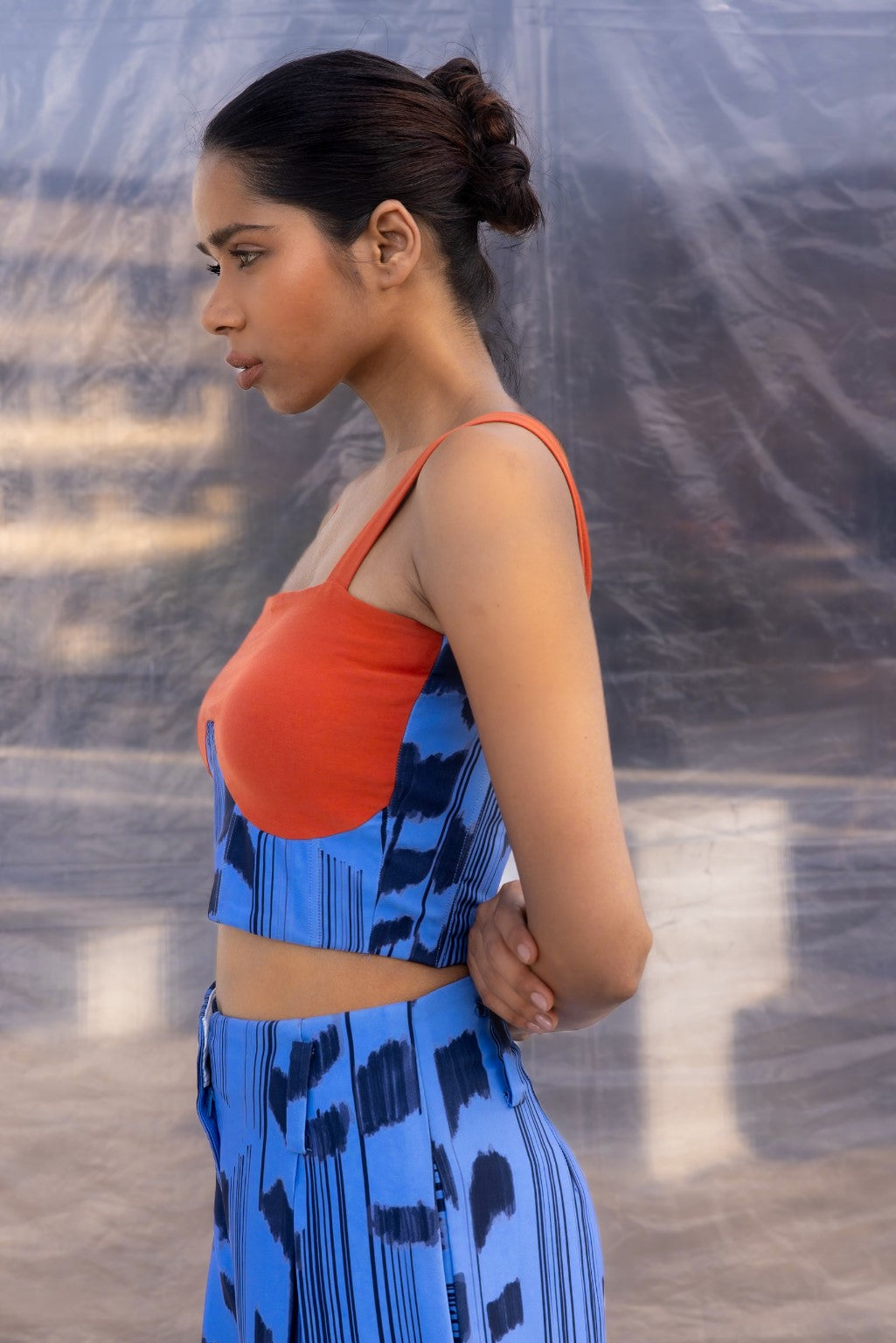 Candy Scribble Corset Set-BENNCH