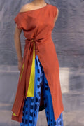 Caramel Yellow Knot Top-BENNCH