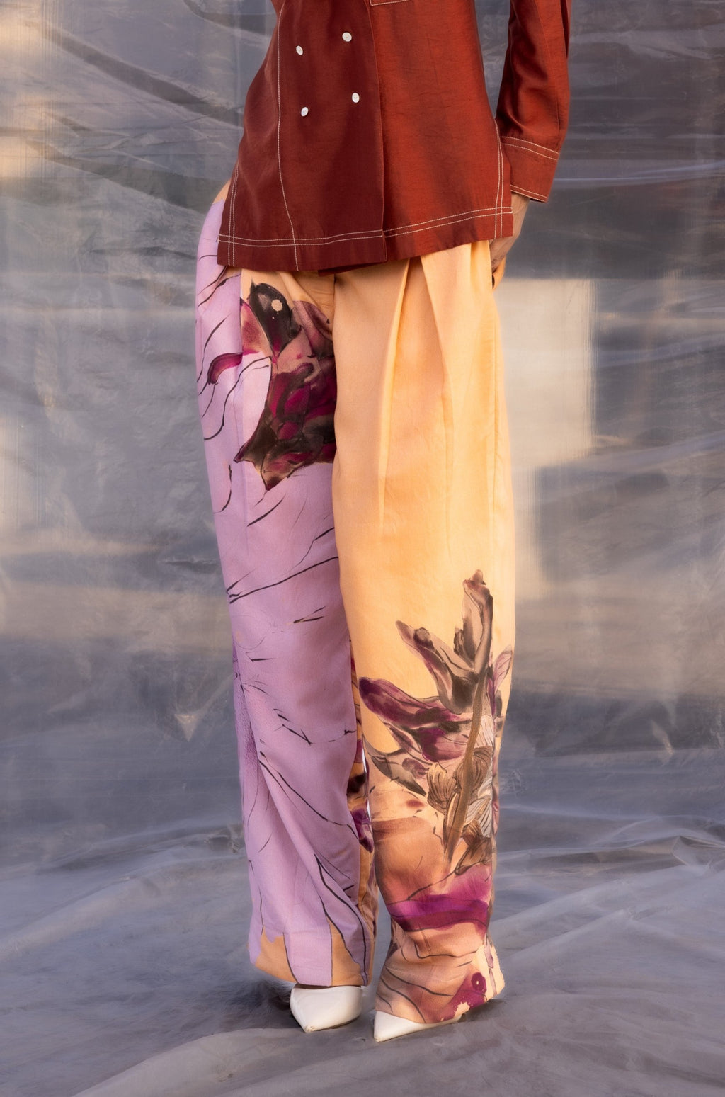 Dahlia Peach Pants-BENNCH
