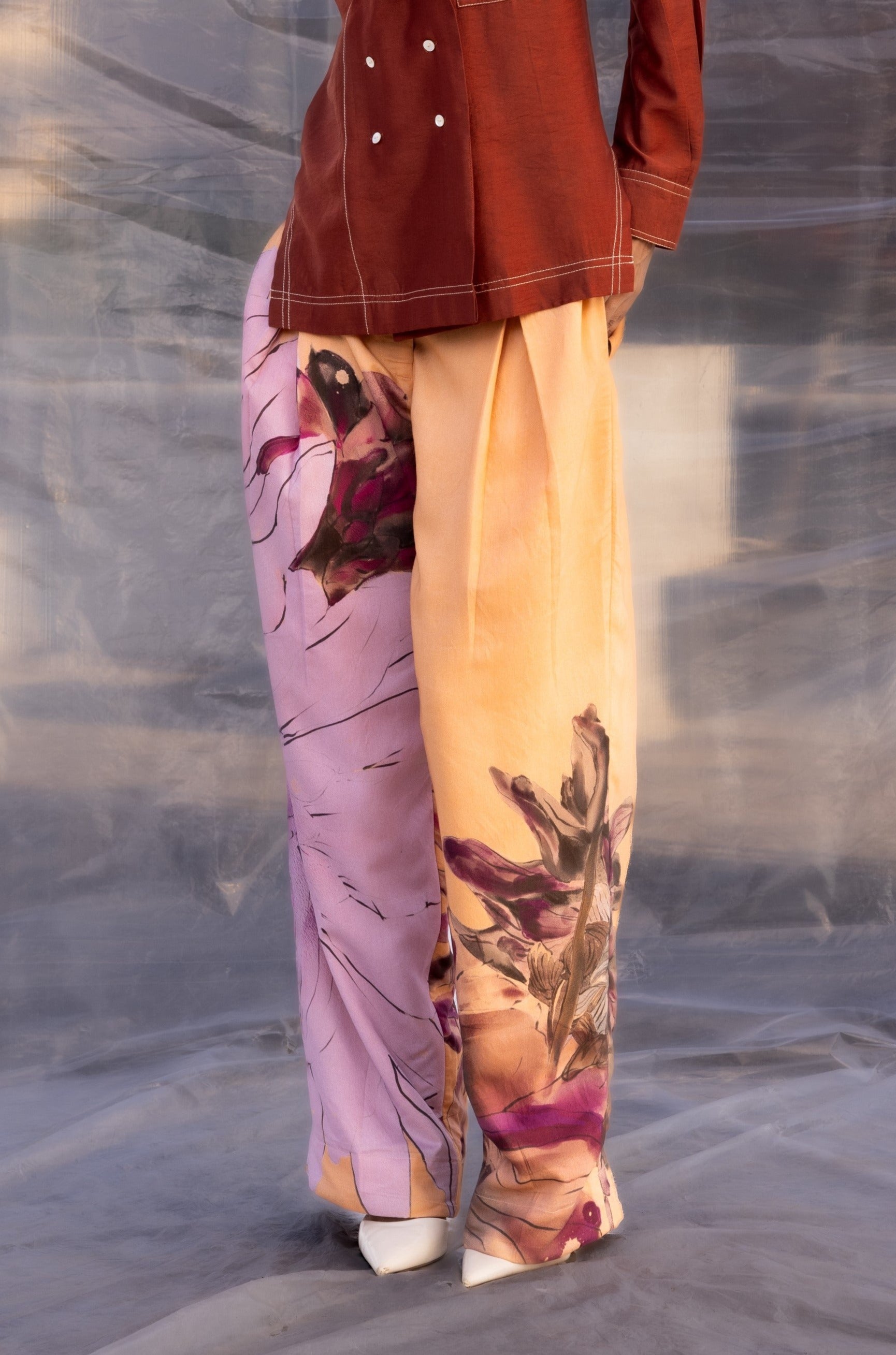 Dahlia Peach Pants-BENNCH