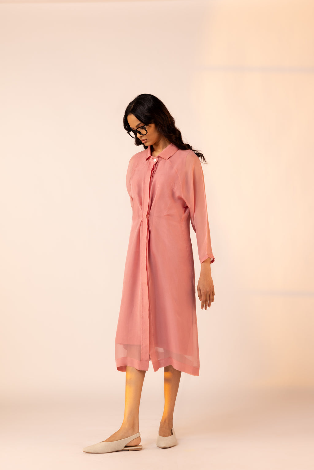 Rose Sheer Dress-BENNCH