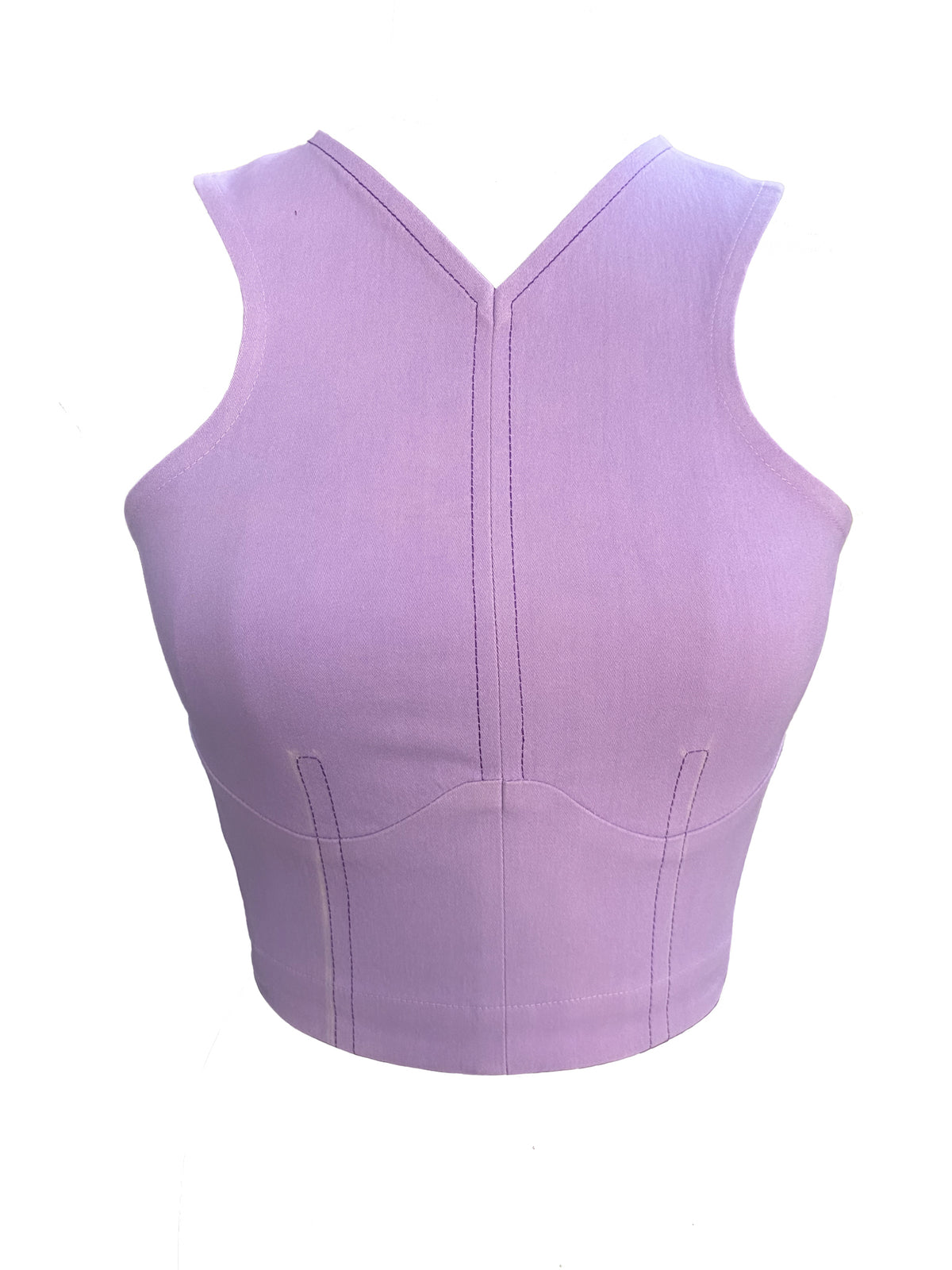Lilac Denim Set-BENNCH