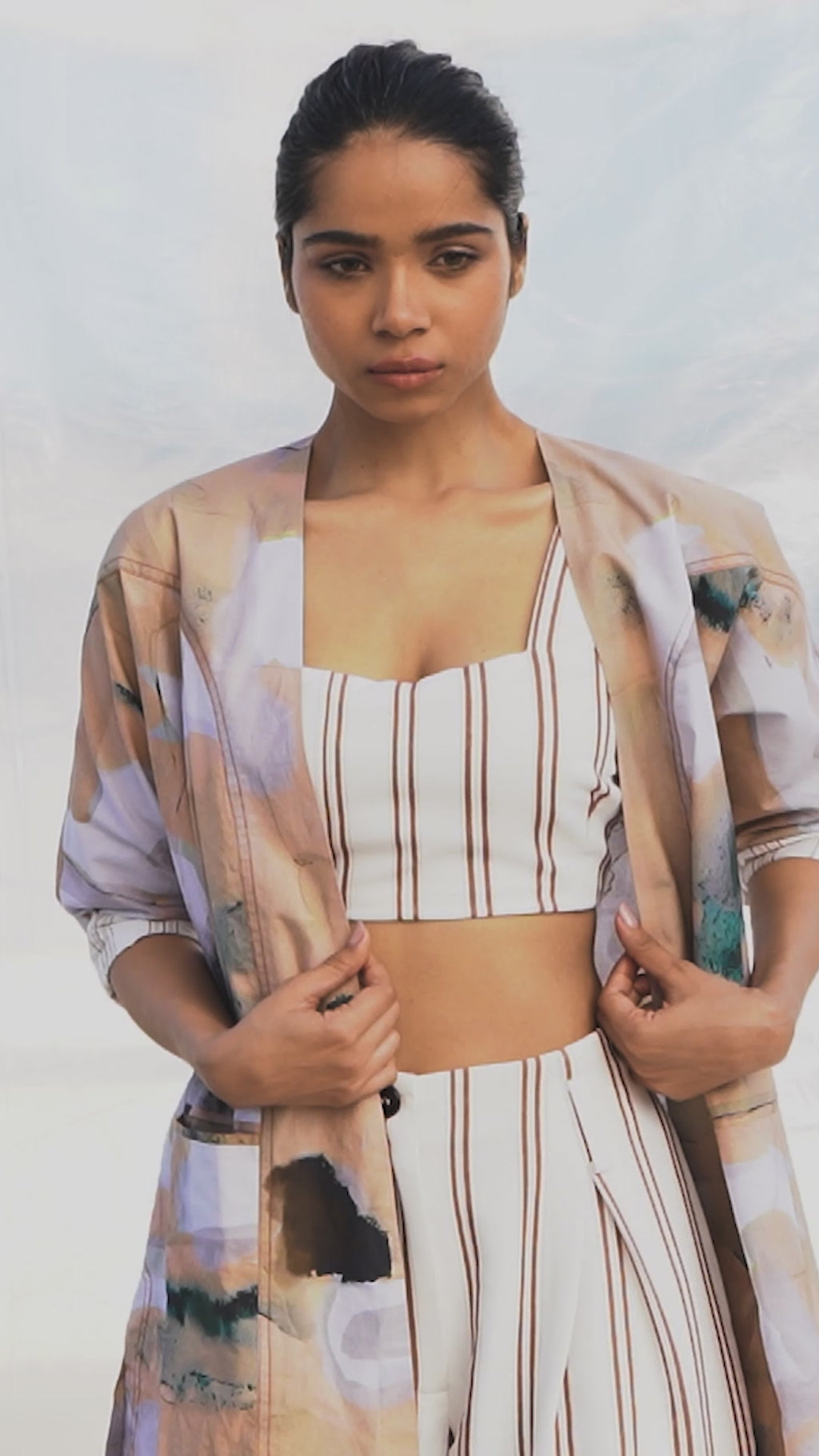 Minimalist Striped Set 3 piece
