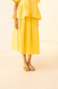 Yellow Peasant Skirt-BENNCH
