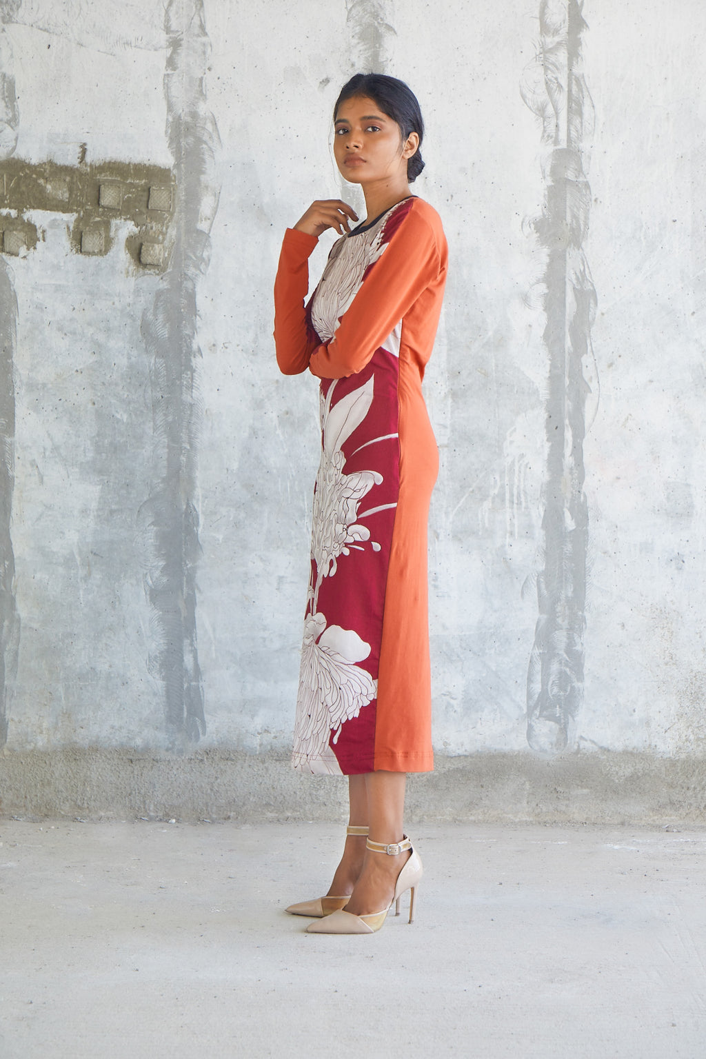 Protea Dual Tone Dress-BENNCH