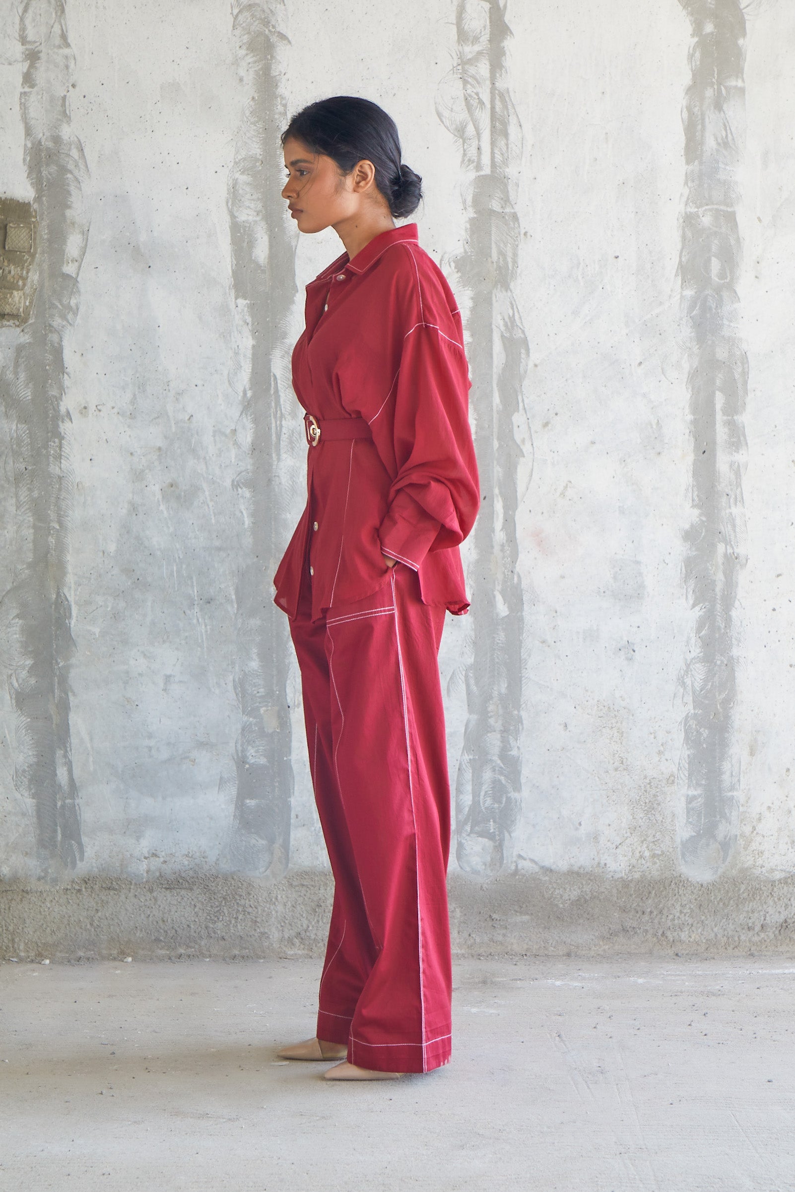 Maroon Co-ord-BENNCH