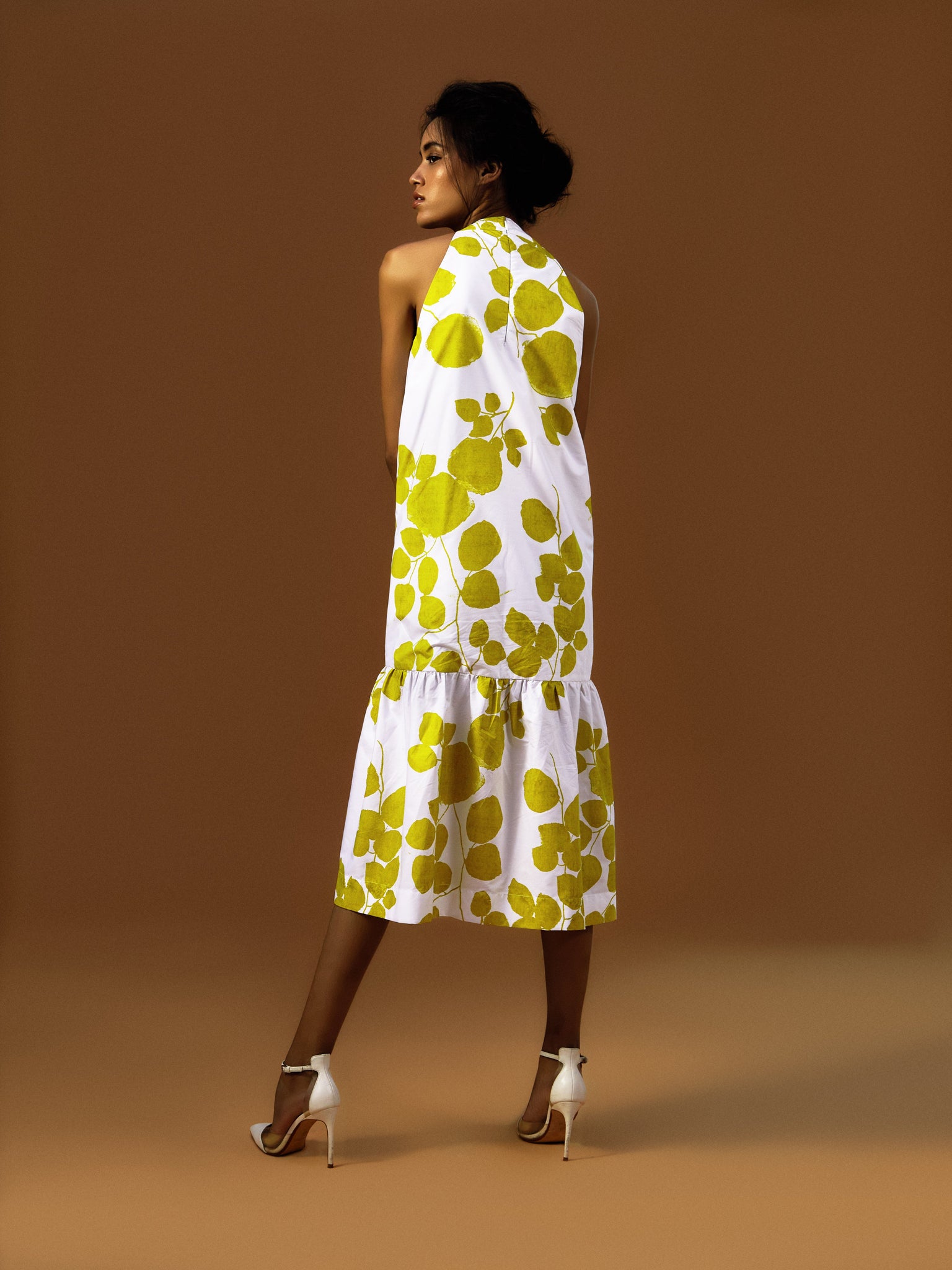 サラマリカ】LEAF PRINT GATHER DRESS www.misforwomen.com