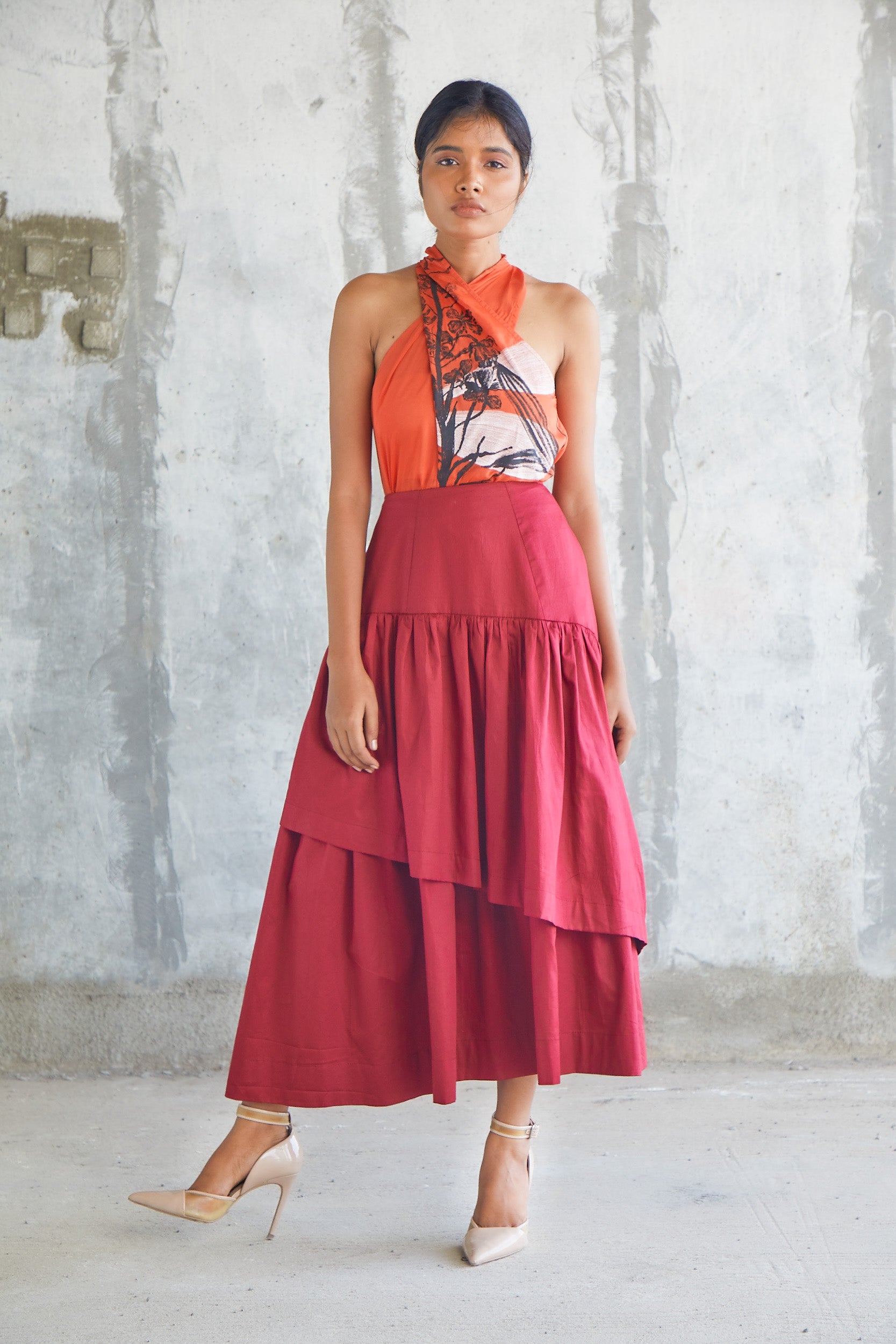 Botanic Crisscross Top-BENNCH