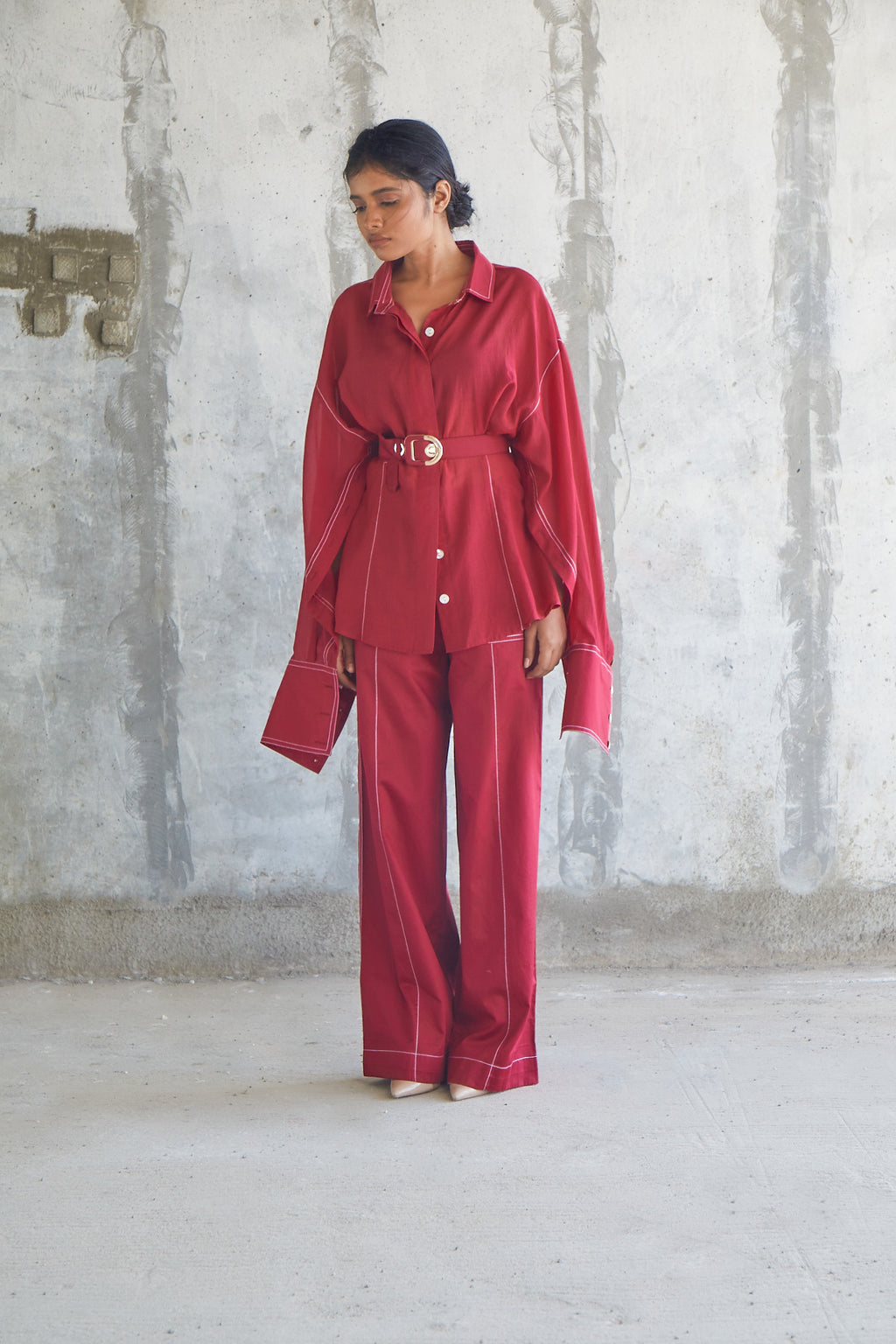 Maroon Co-ord-BENNCH