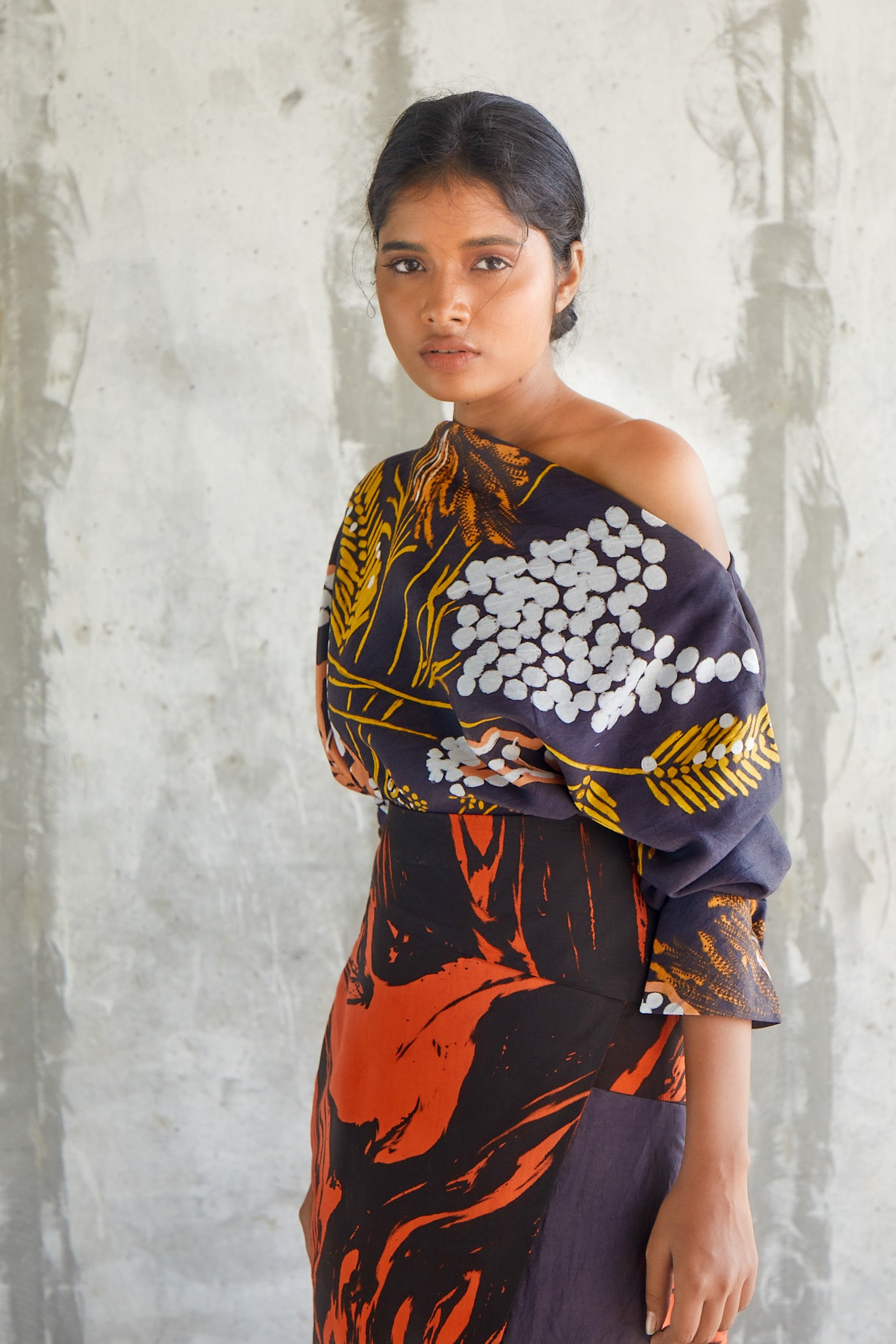 Windowleaf Off Shoulder Top-BENNCH