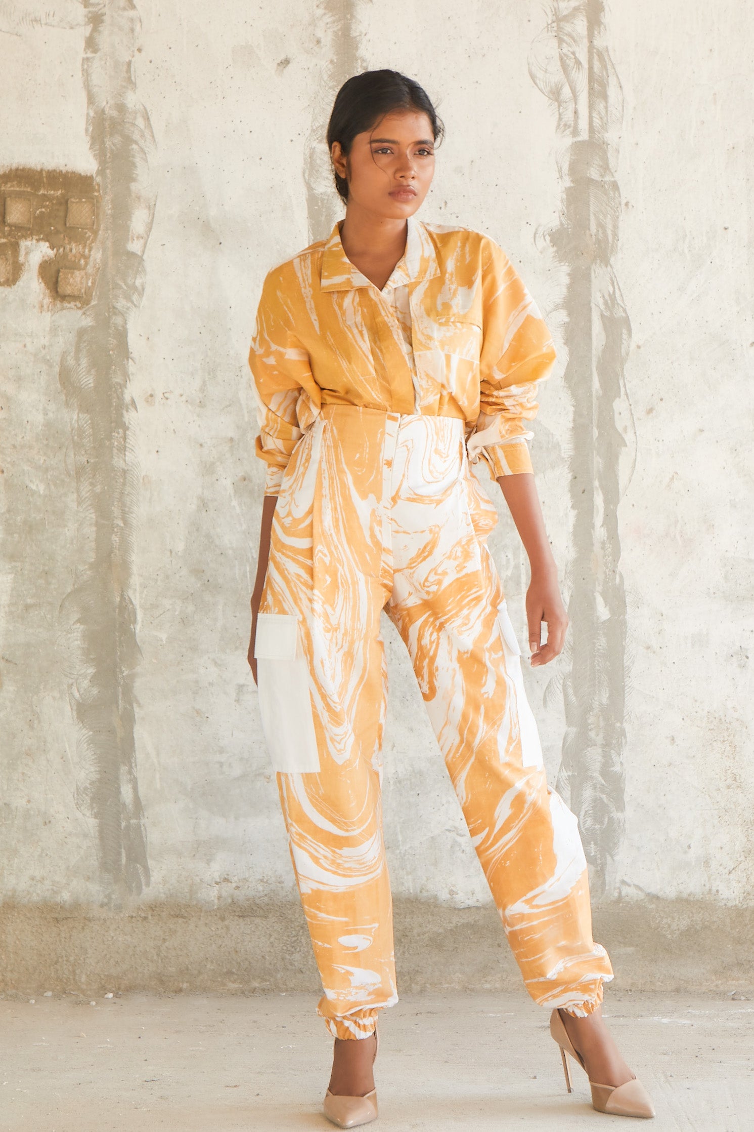Marble Joggers Co-ord-BENNCH