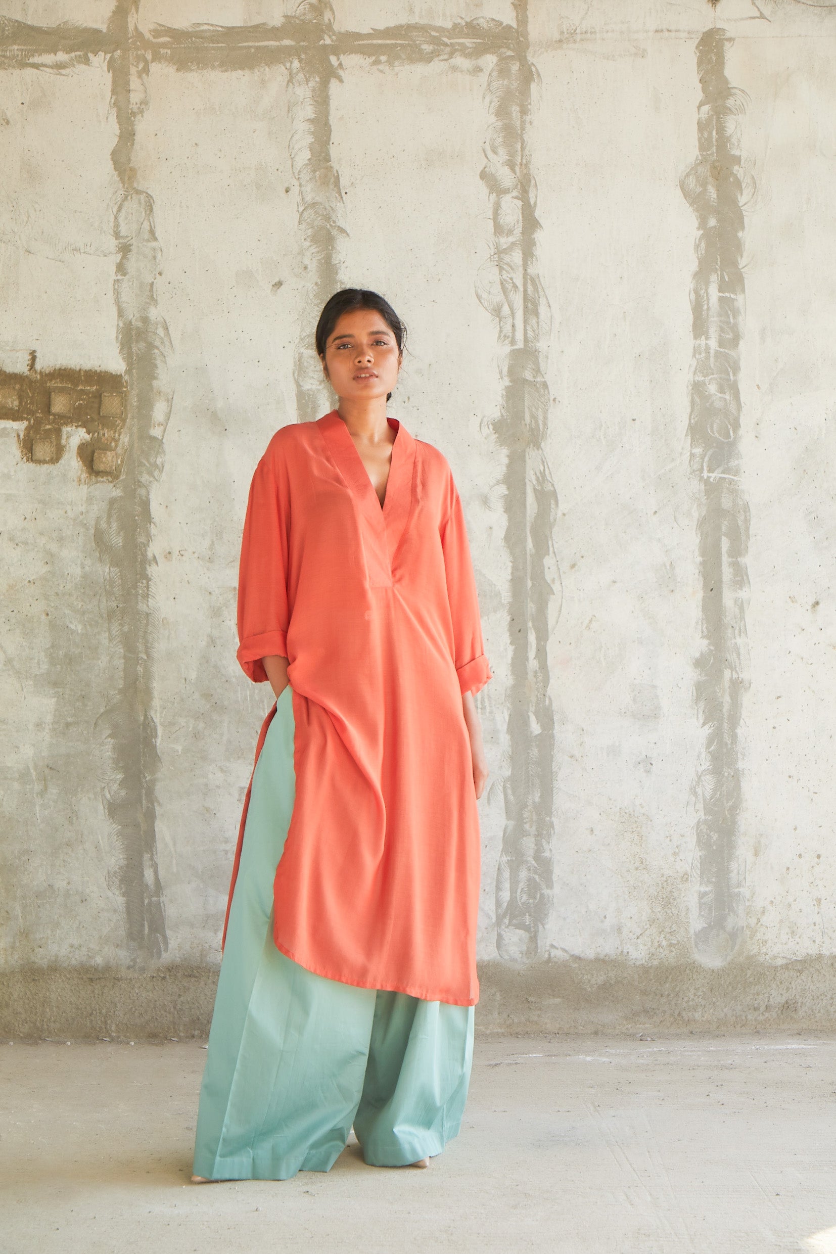 Tangerine Tunic-BENNCH