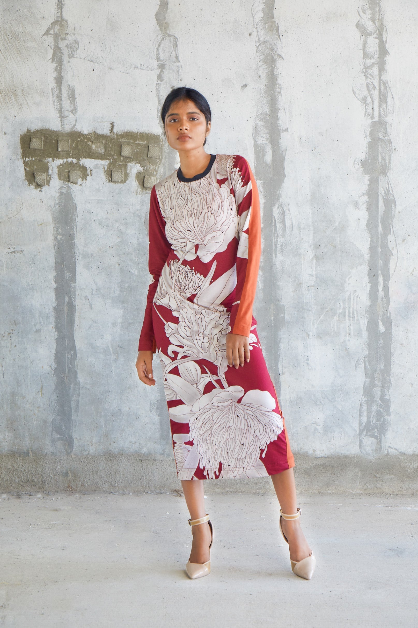 Protea Dual Tone Dress-BENNCH