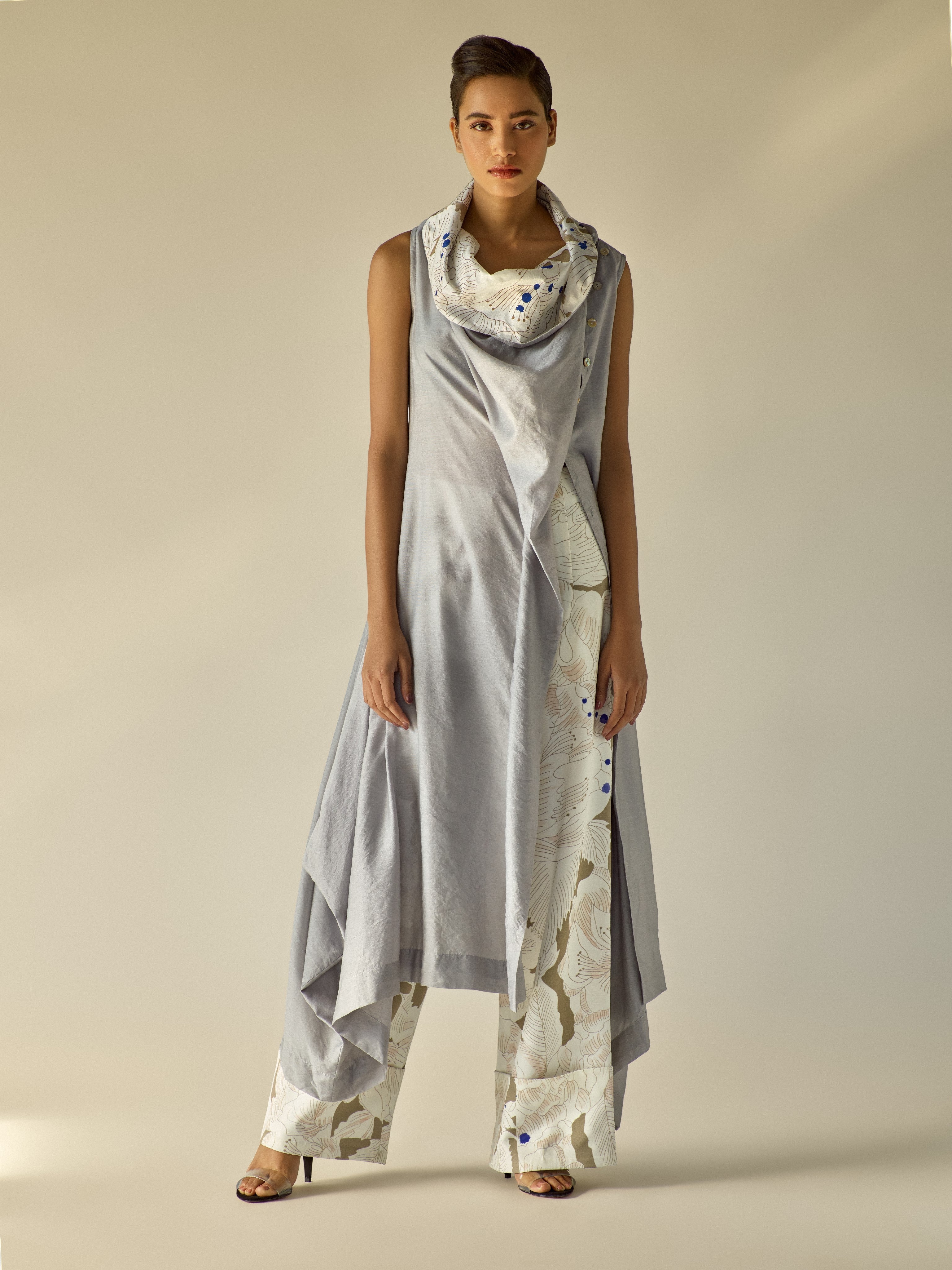Cowl Neck Top-BENNCH
