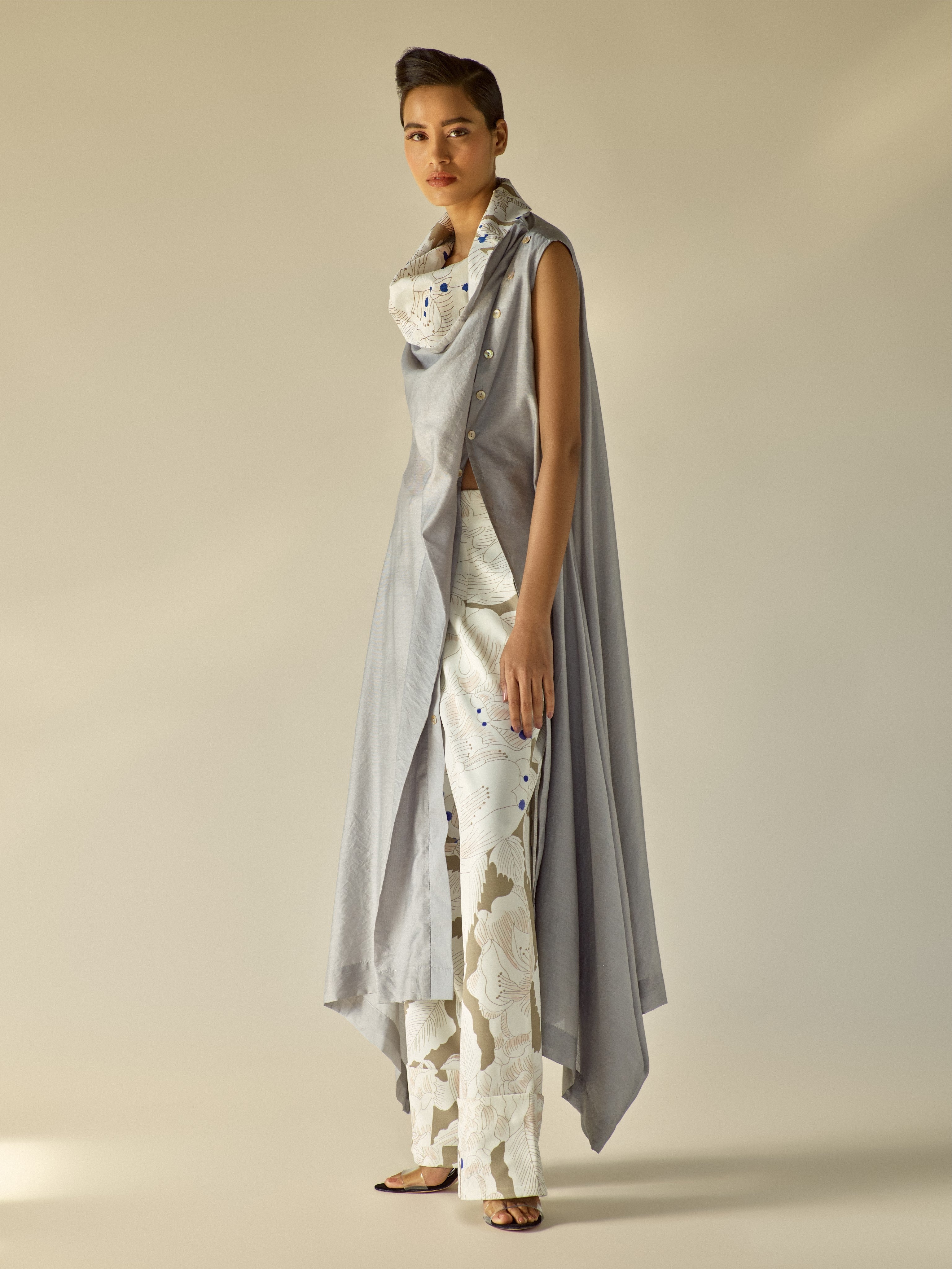 Cowl Neck Top-BENNCH