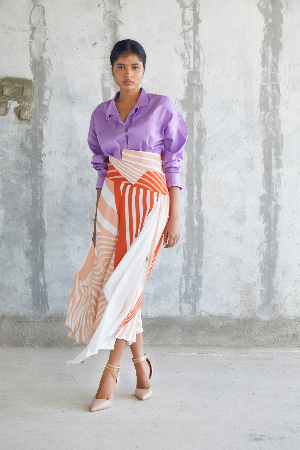 Iris Striped Co-ord-BENNCH