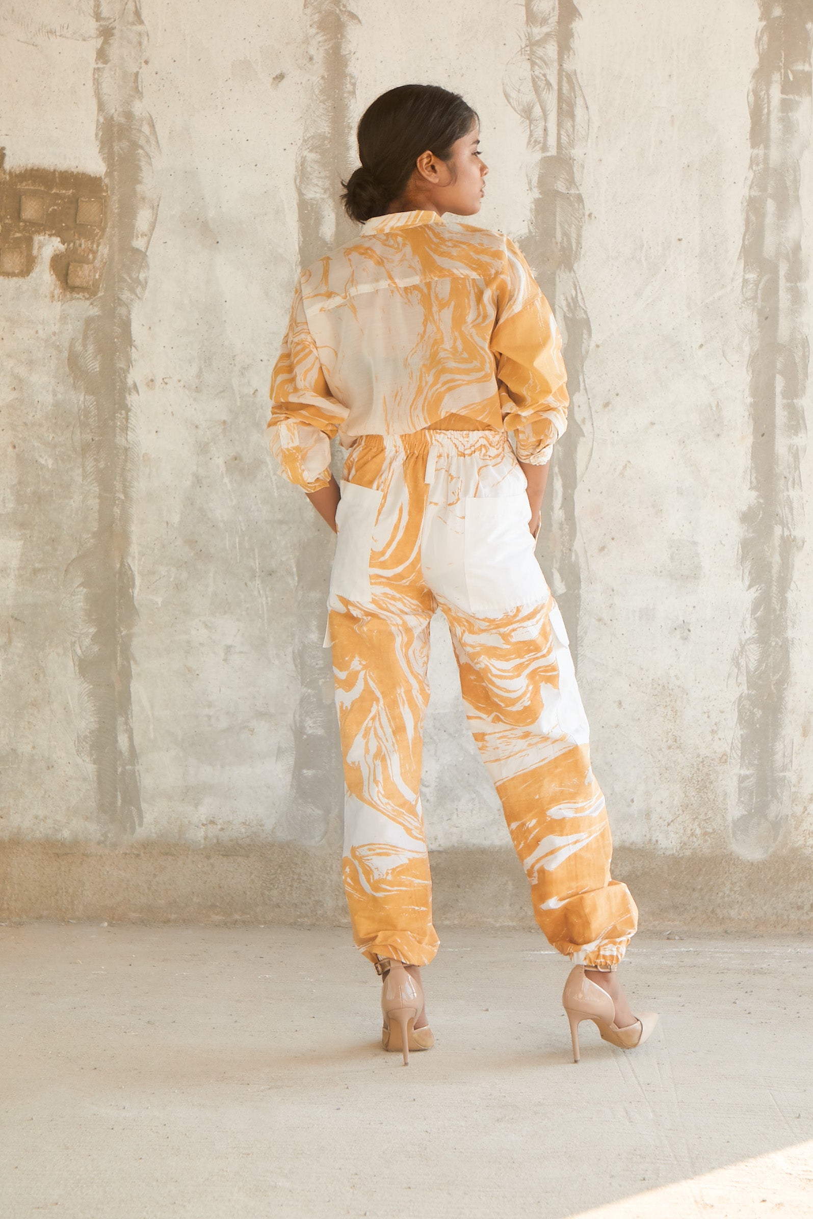 Marble Joggers Co-ord-BENNCH