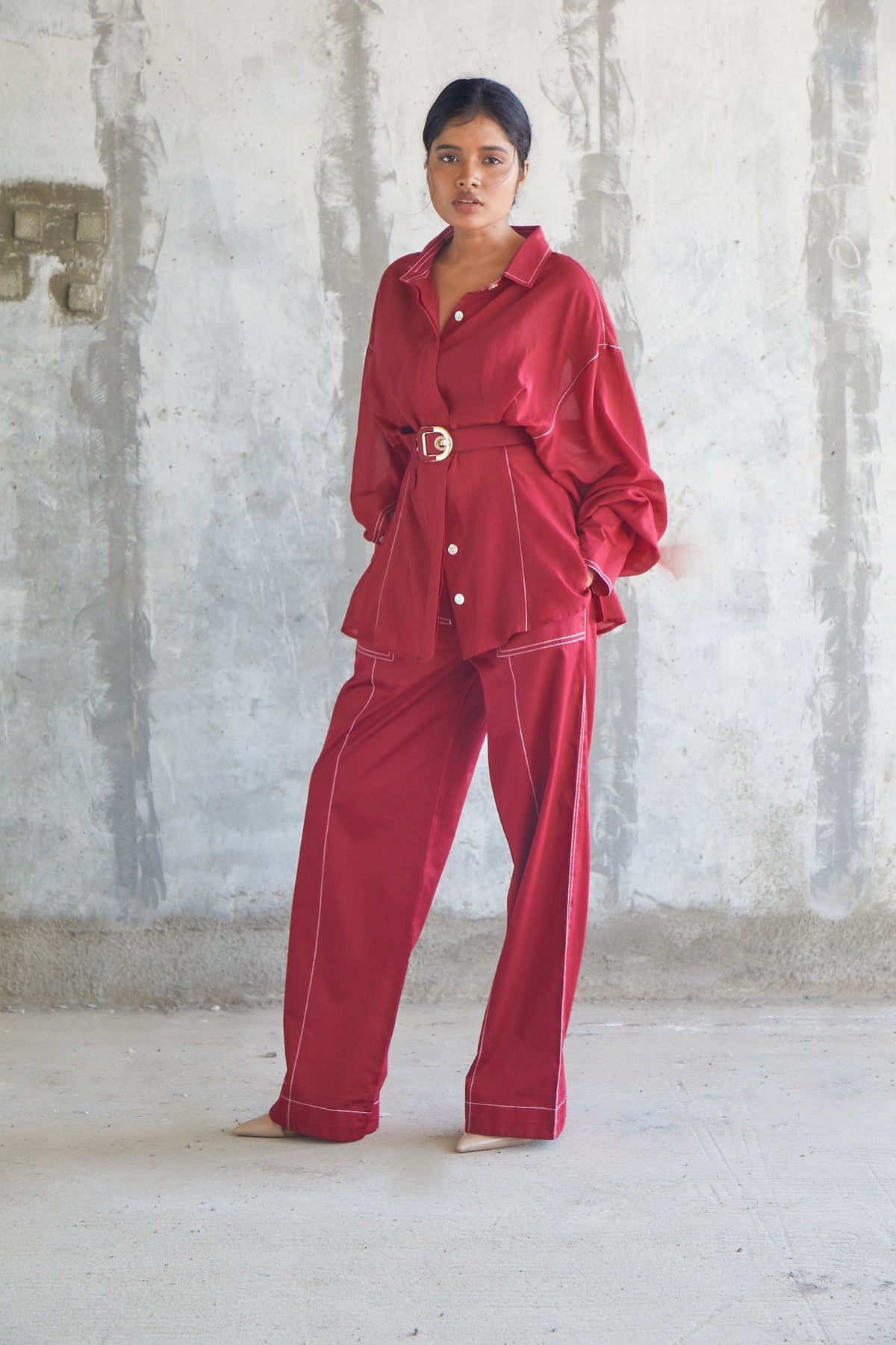 Maroon Co-ord-BENNCH