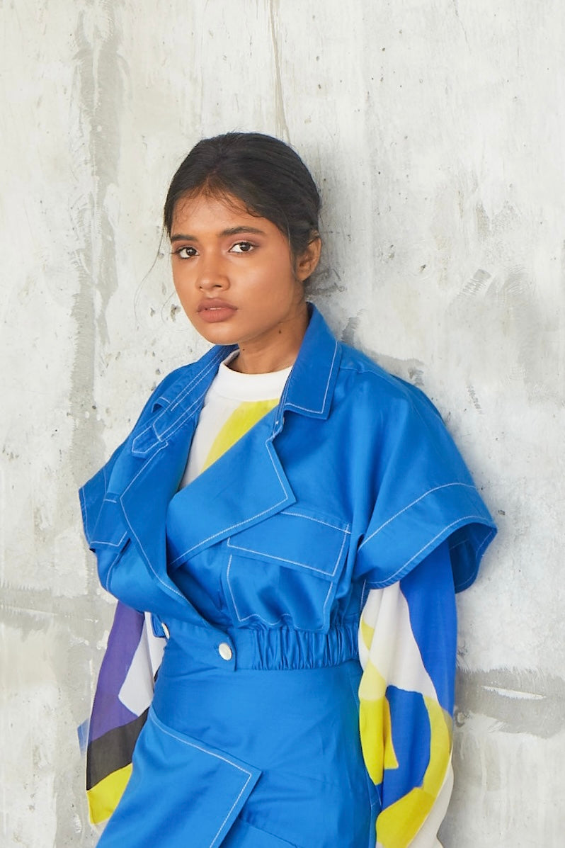 Waist Wrap Short Jacket-BENNCH