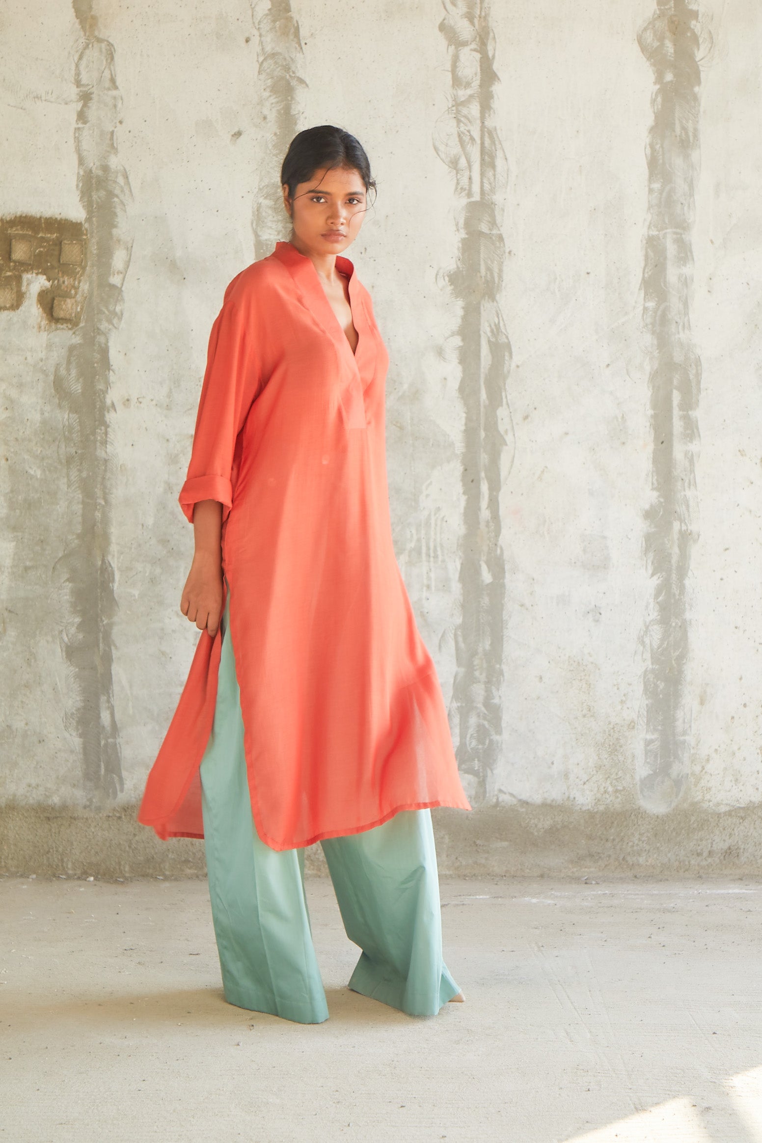 Tangerine Tunic-BENNCH