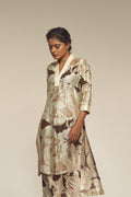 Dew Print Kurta-BENNCH