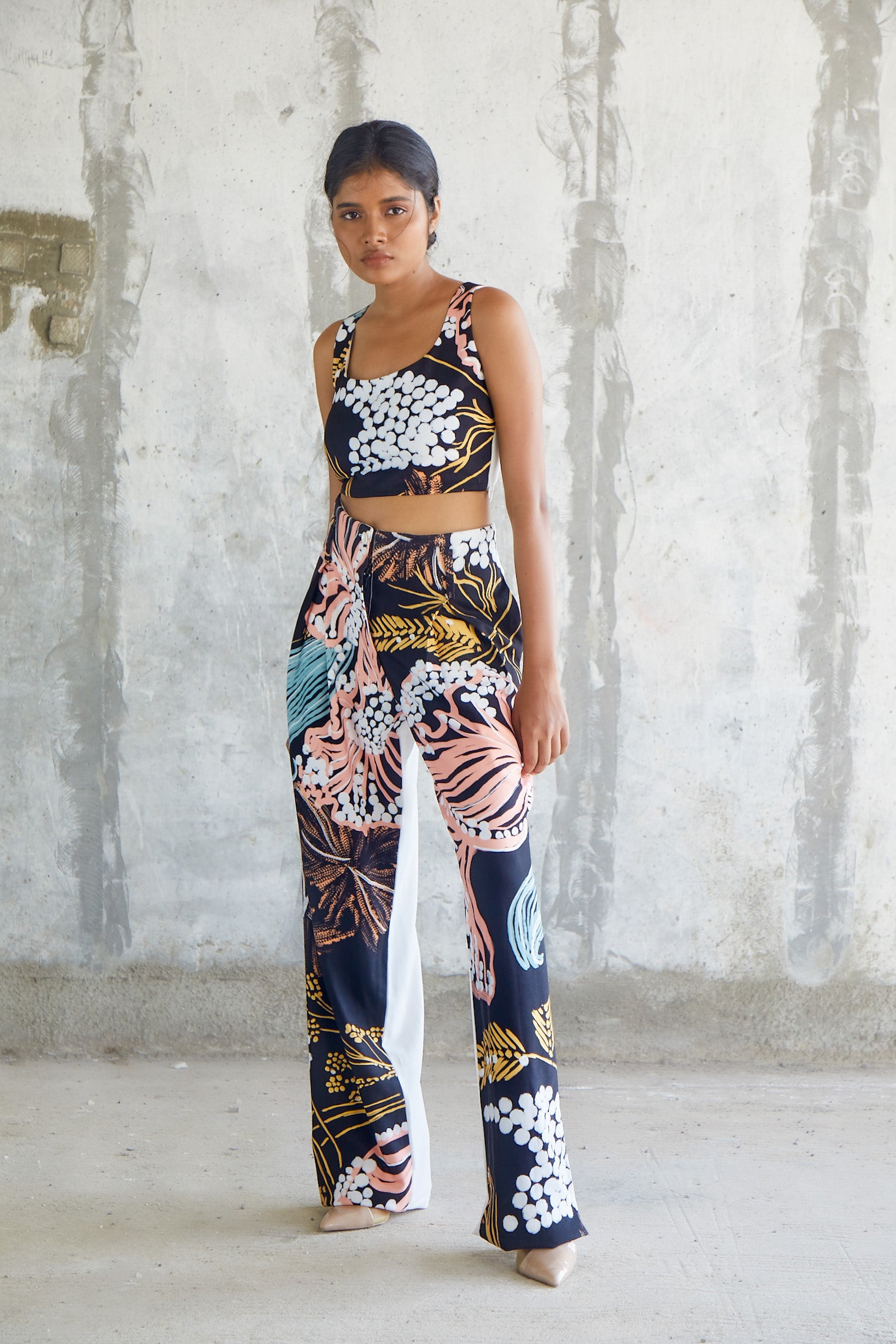 Window Leaf Pants-BENNCH