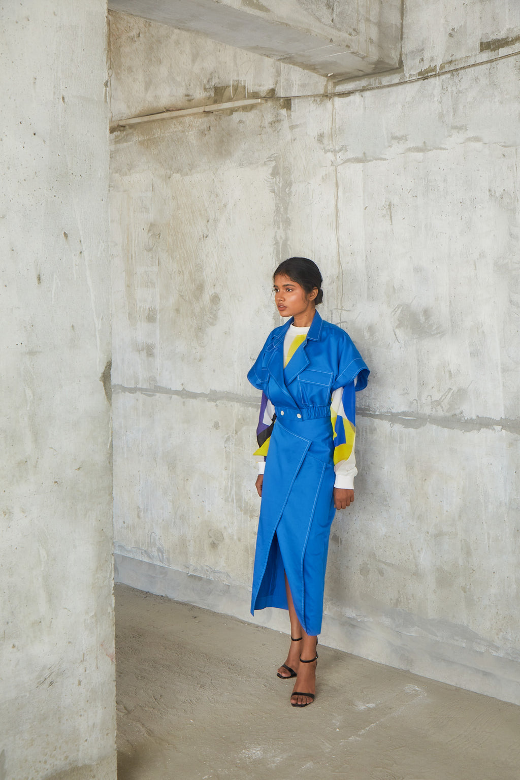 Waist Wrap Short Jacket-BENNCH