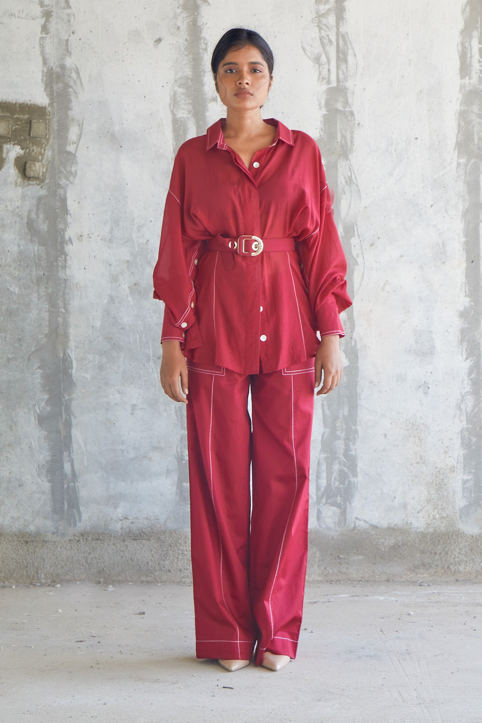 Maroon Co-ord-BENNCH