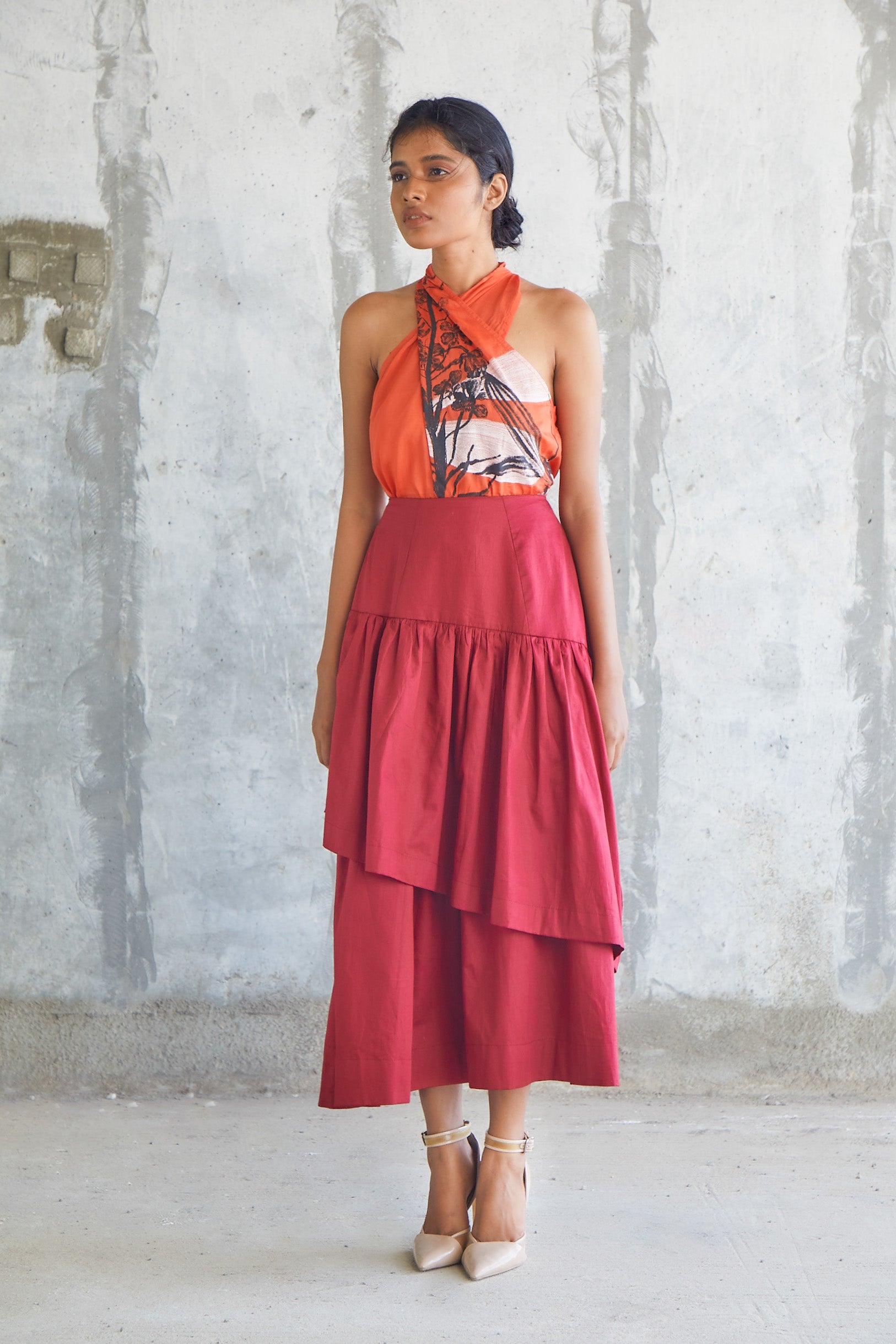 Botanic Crisscross Top-BENNCH