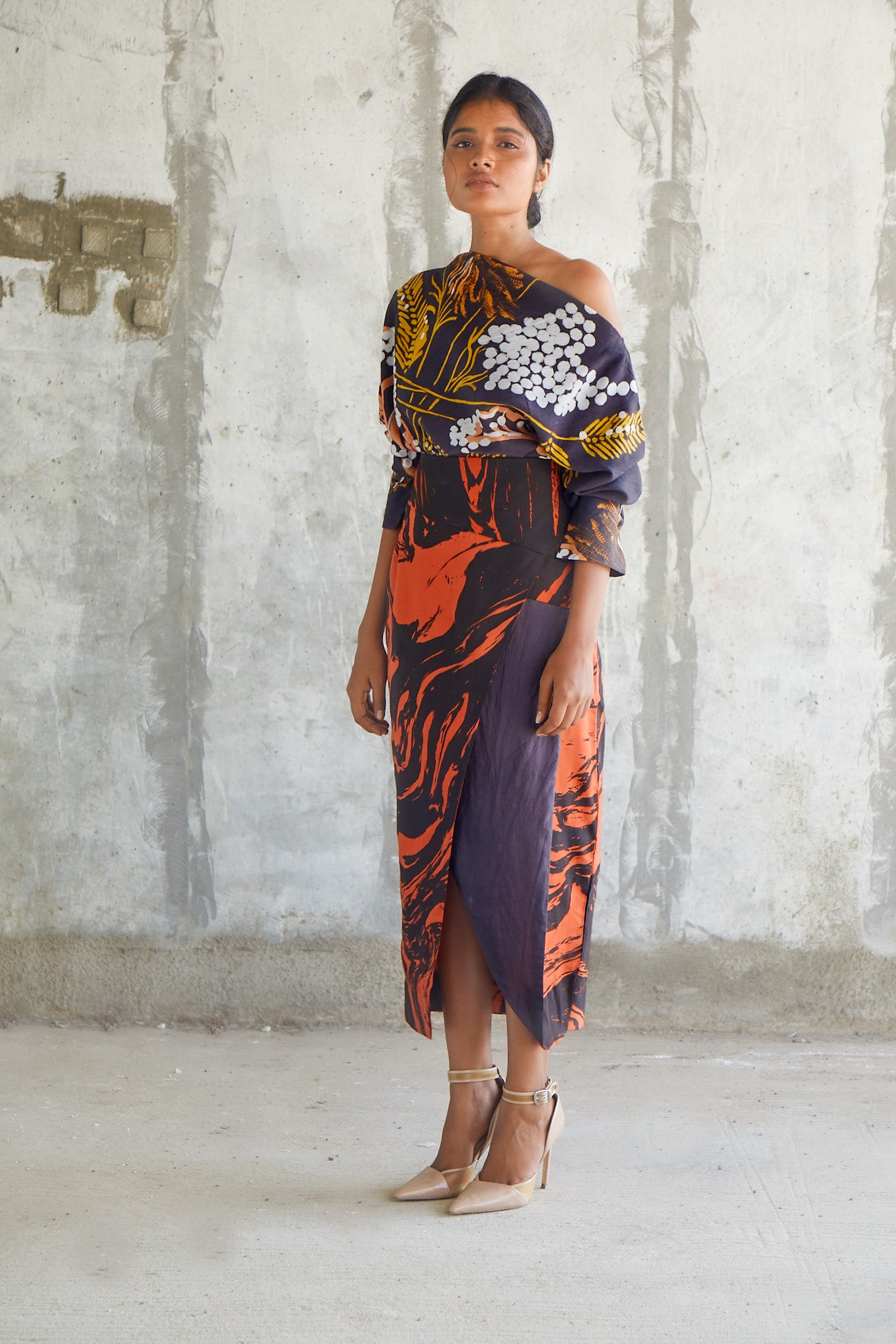 Windowleaf Off Shoulder Top-BENNCH