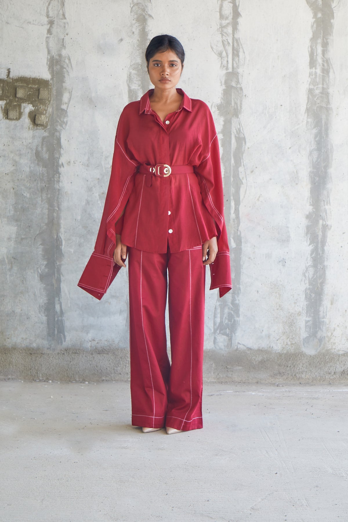 Maroon Co-ord-BENNCH