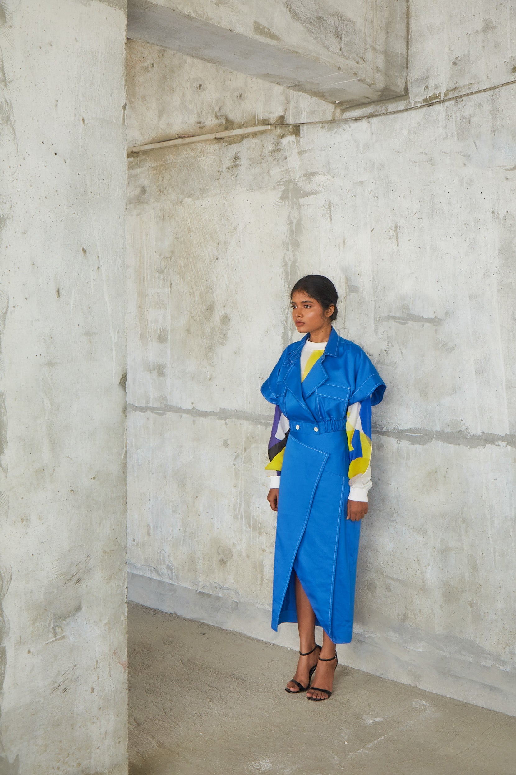 Waist Wrap Short Jacket-BENNCH
