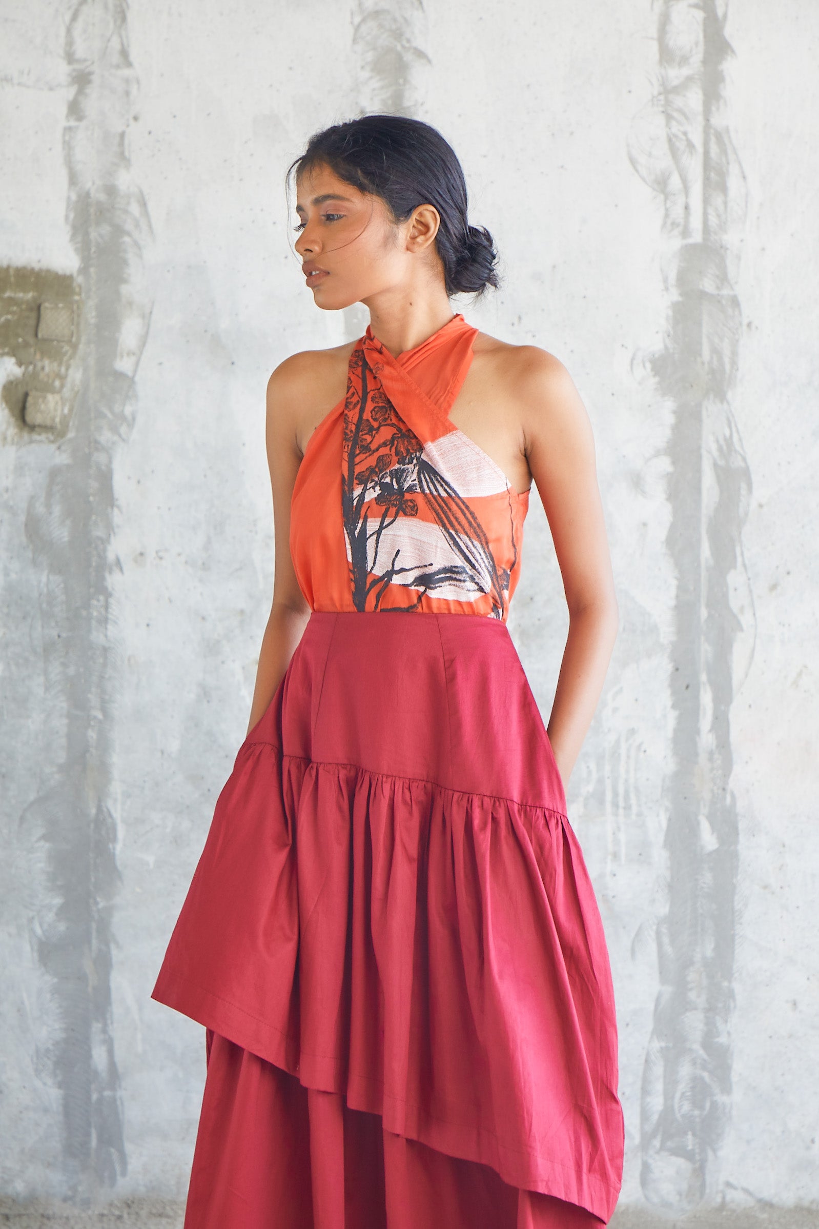 Botanic Crisscross Top-BENNCH