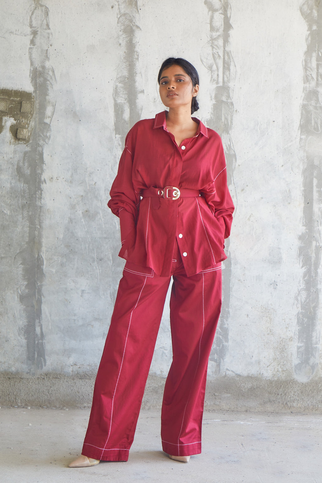 Maroon Co-ord-BENNCH