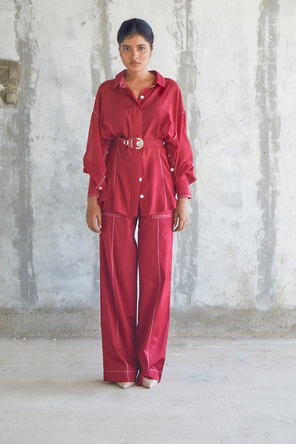 Maroon Co-ord-BENNCH