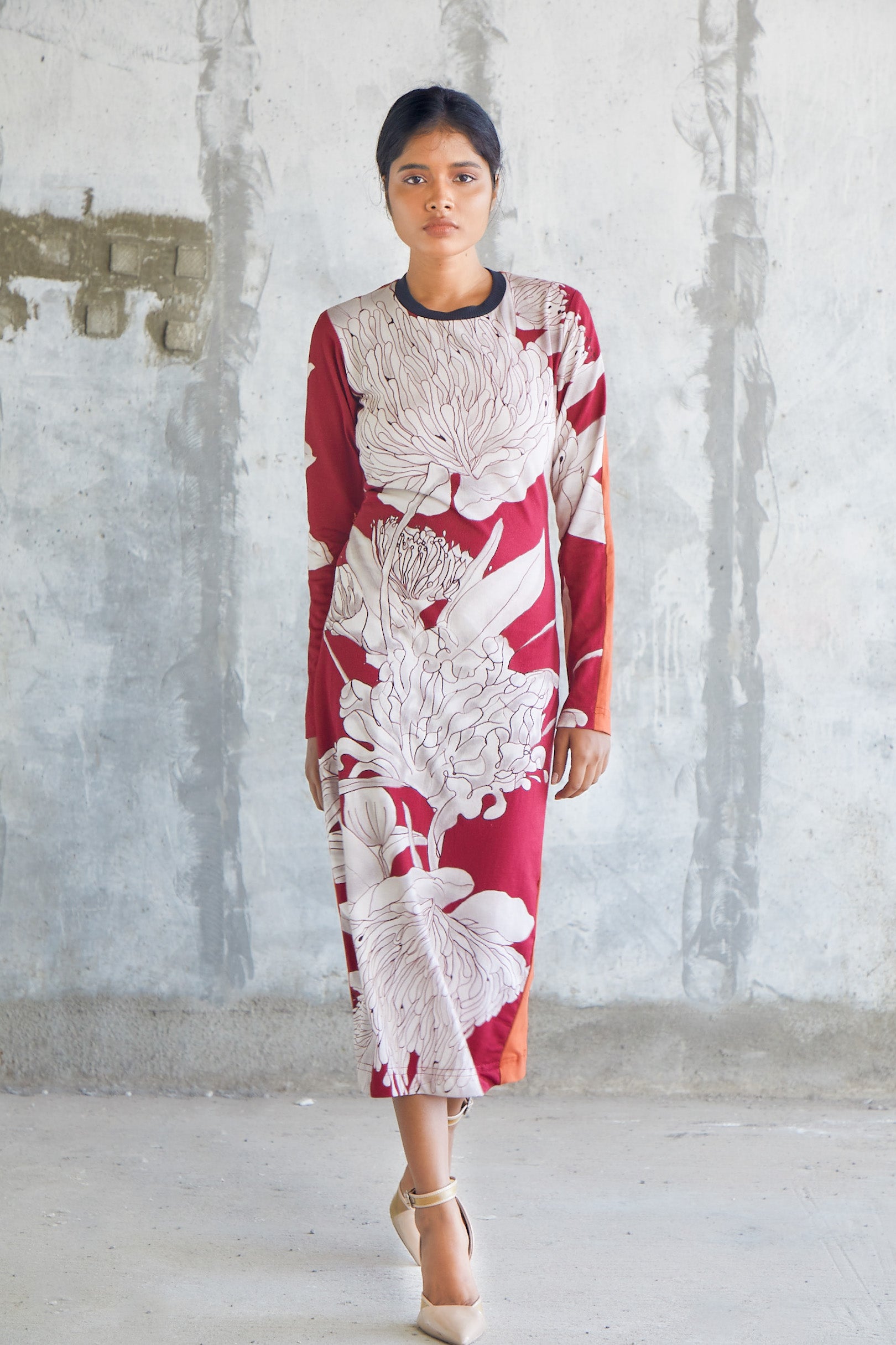 Protea Dual Tone Dress-BENNCH