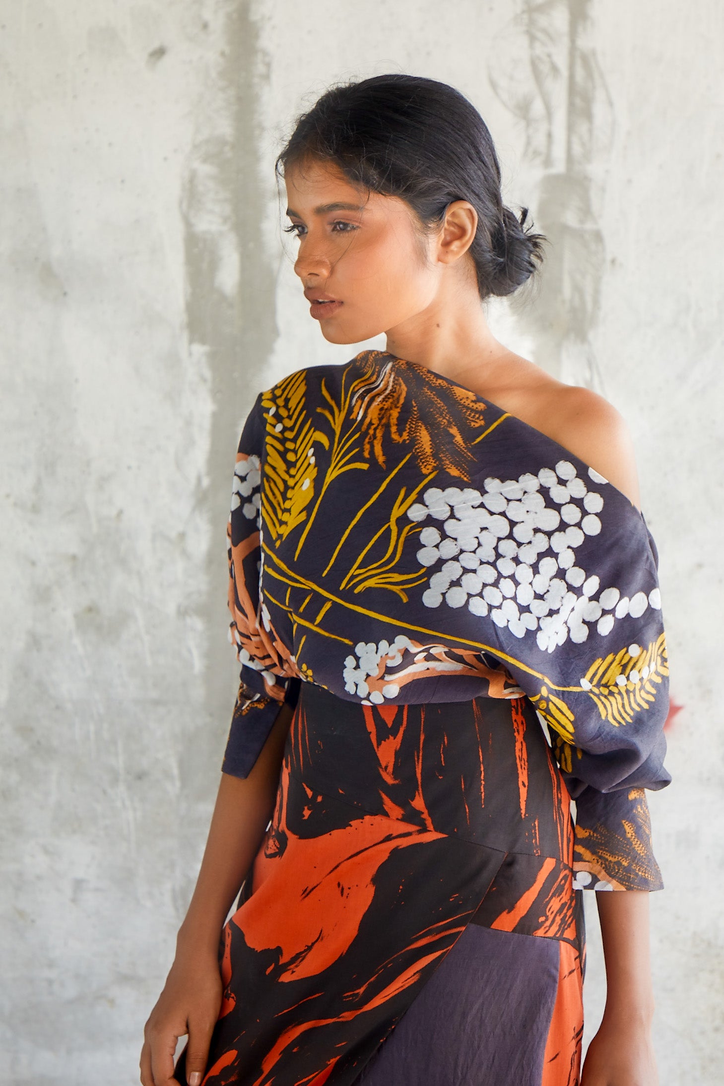 Windowleaf Off Shoulder Top-BENNCH