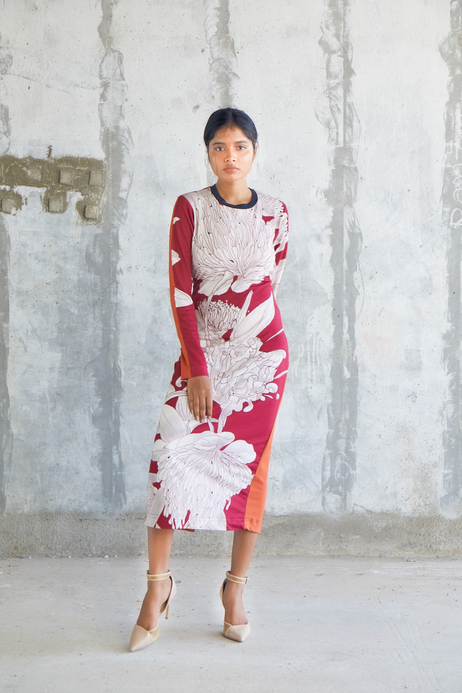 Protea Dual Tone Dress-BENNCH