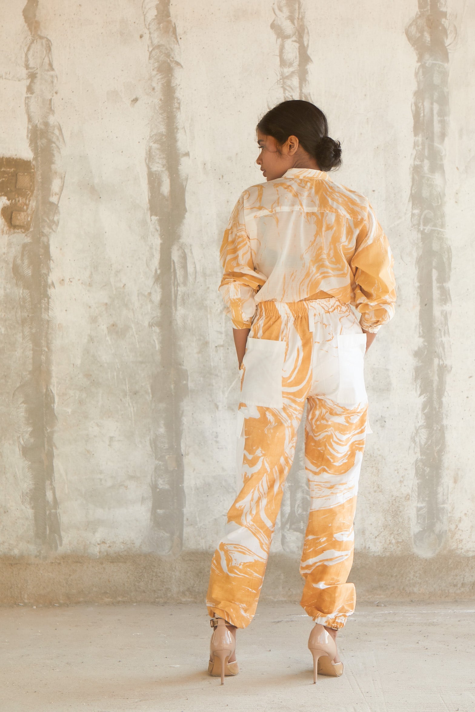 Marble Joggers Co-ord-BENNCH