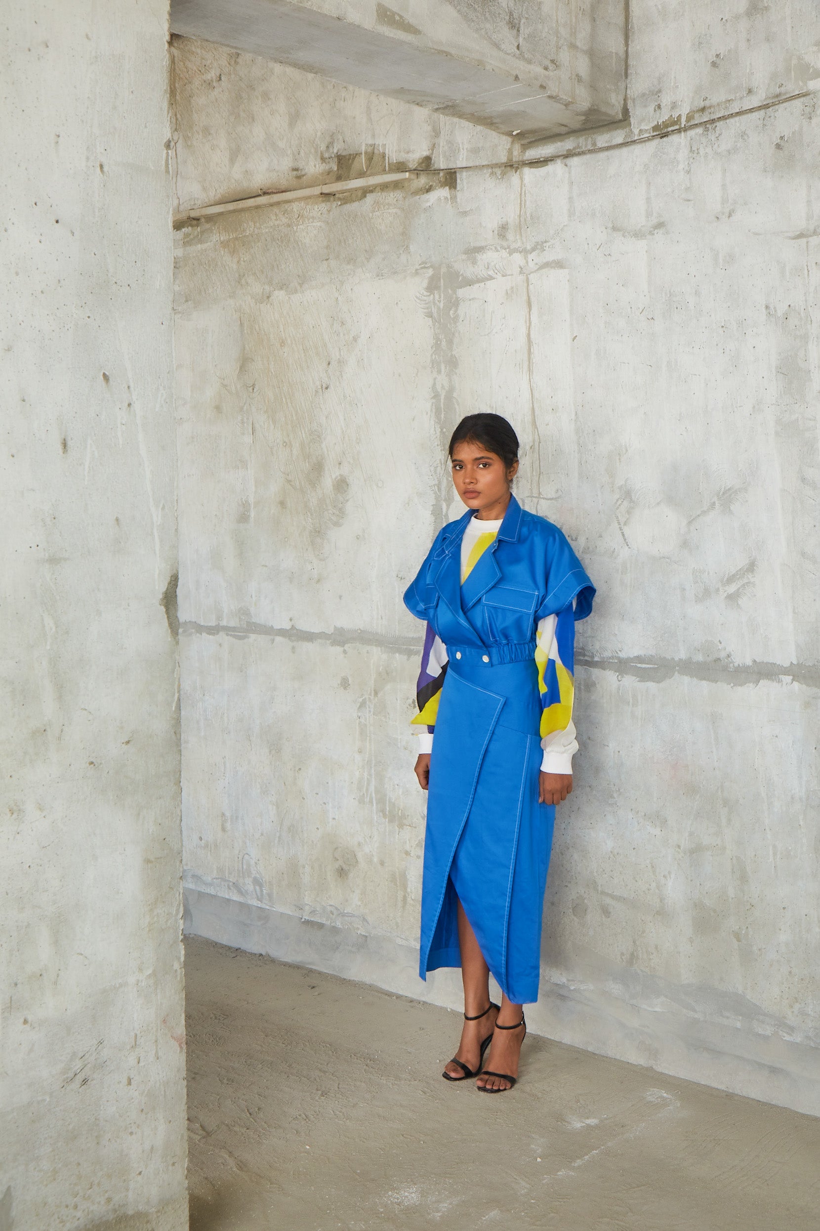 Waist Wrap Short Jacket-BENNCH