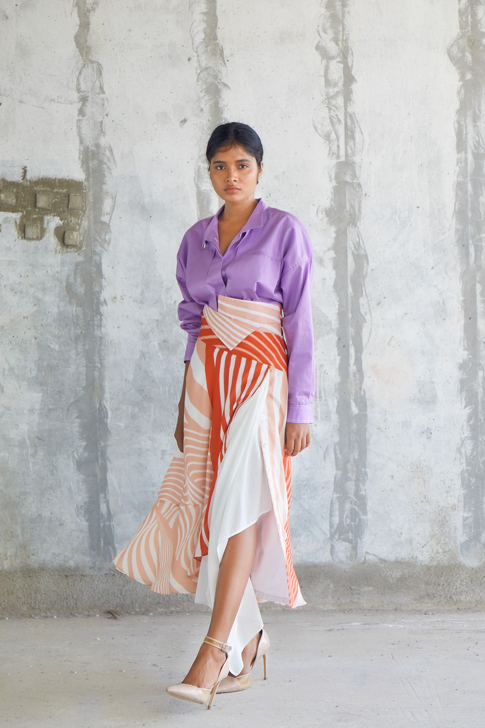 Iris Striped Co-ord-BENNCH