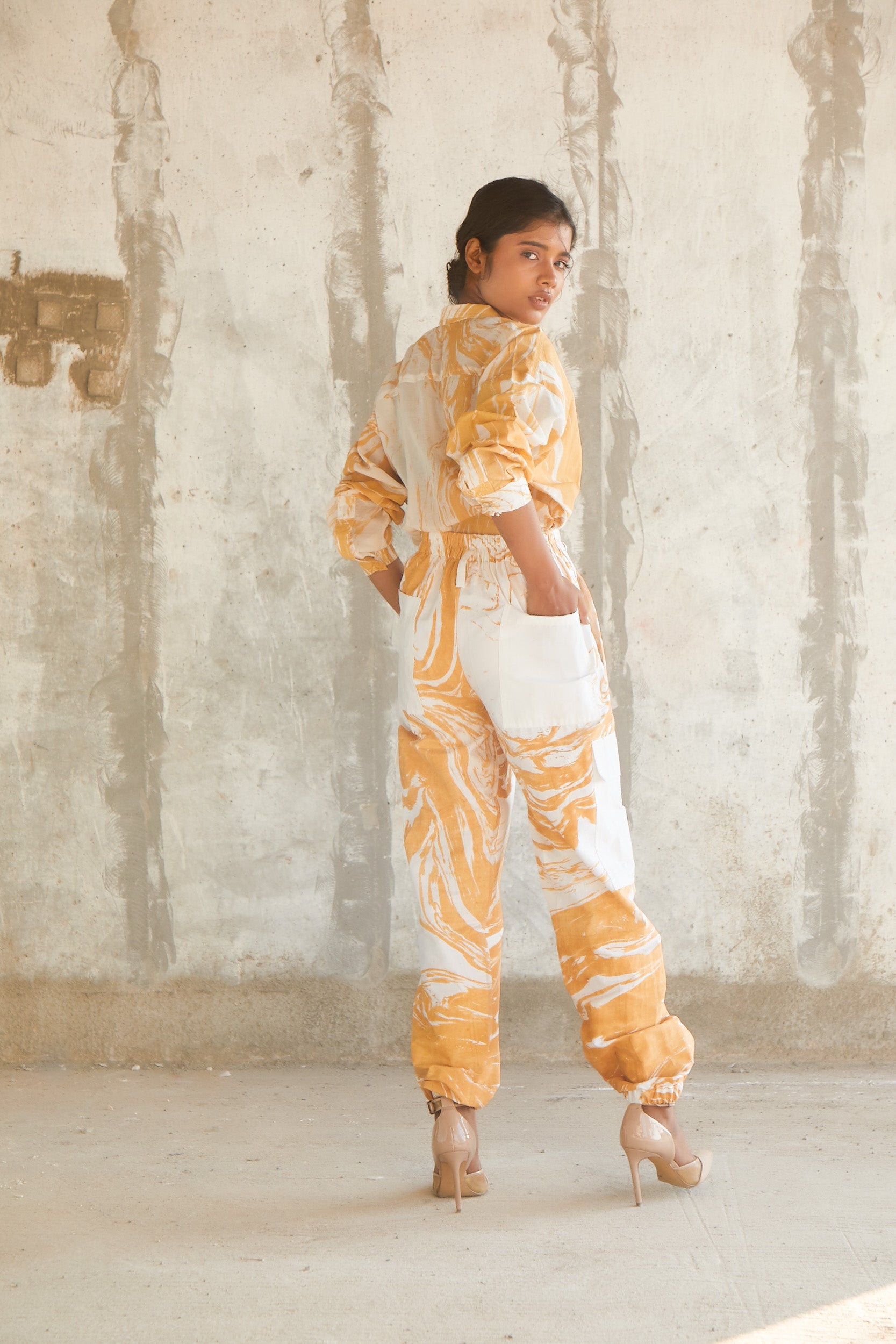 Marble Joggers Co-ord-BENNCH